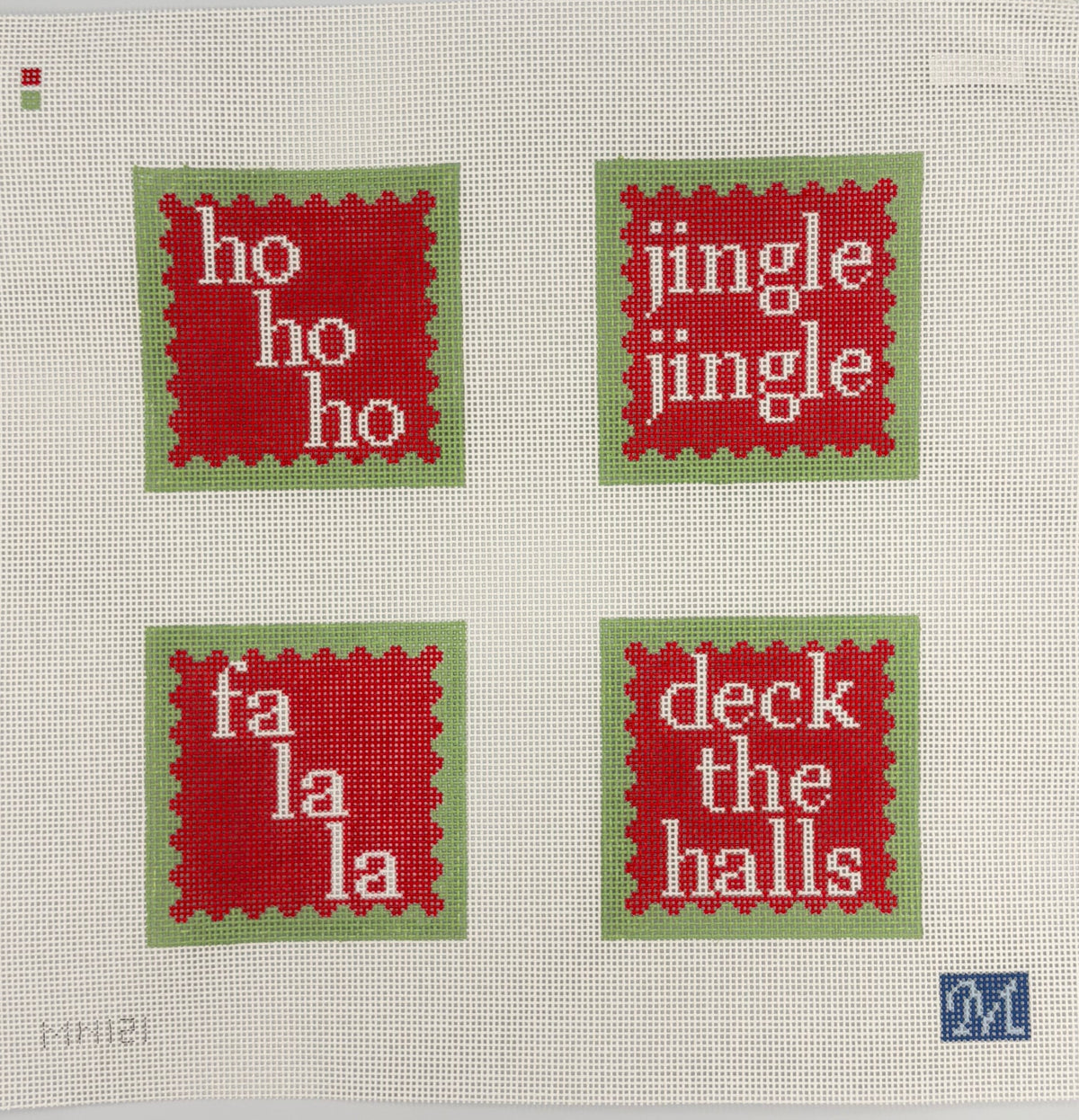 Christmas Coasters Canvas