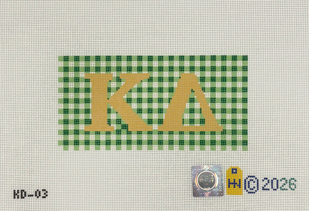 Greek Series Purse Inserts - Kappa Delta Canvas