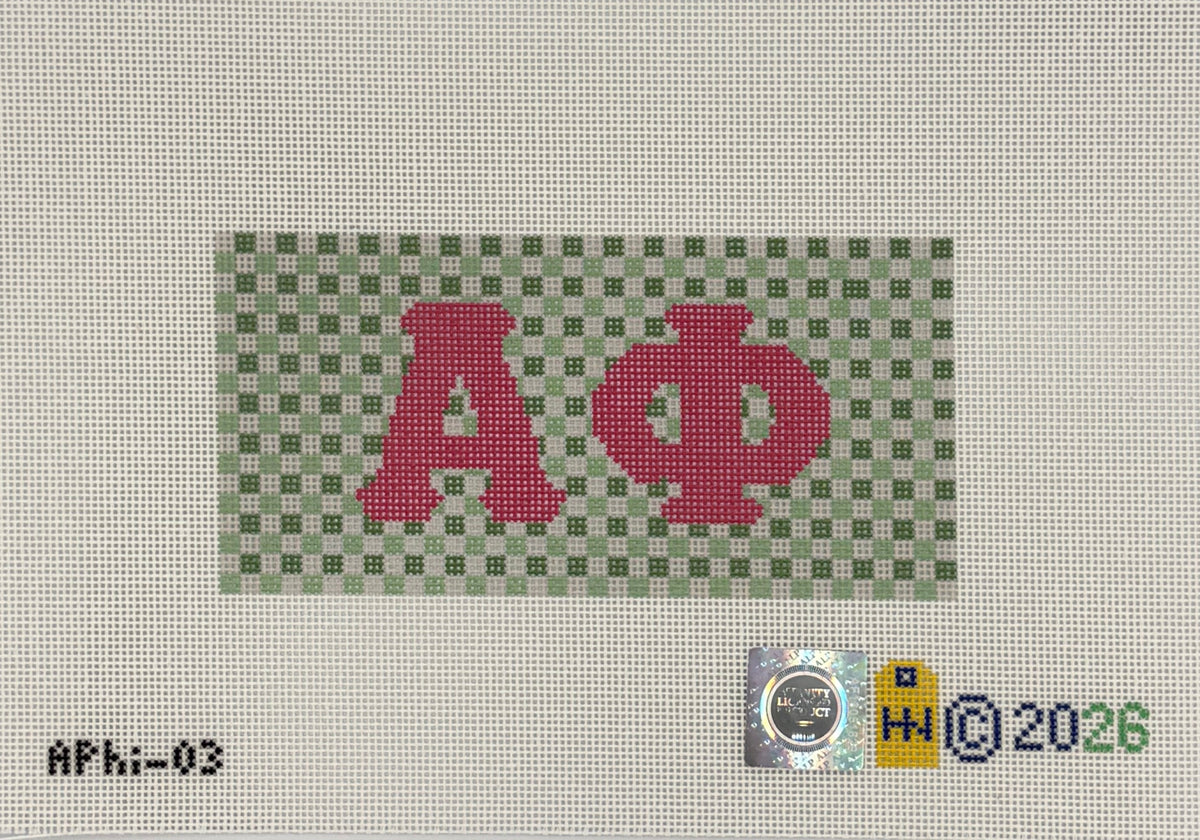 Greek Series Purse Inserts - Alpha Phi Canvas
