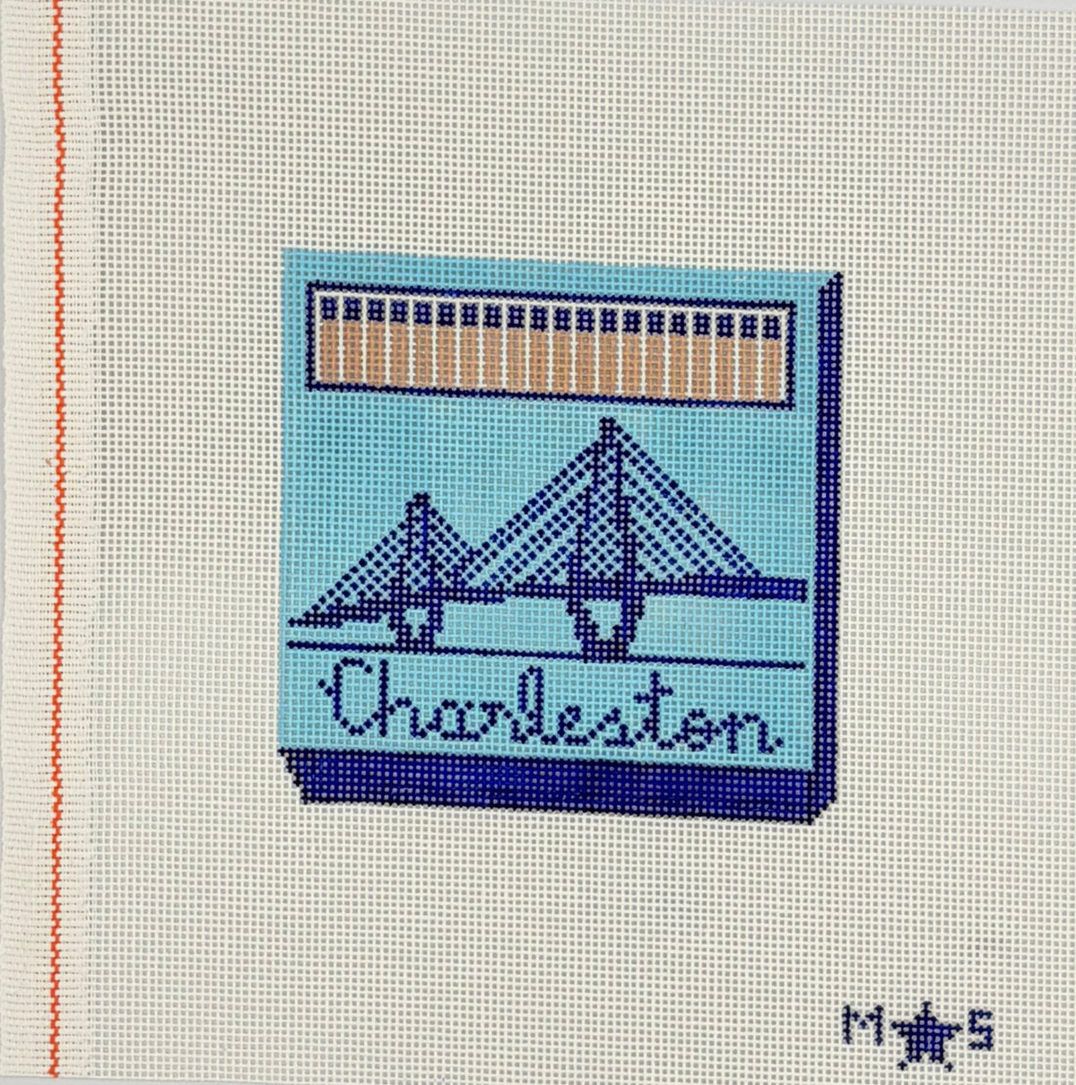 Charleston, SC Matchbox Canvas