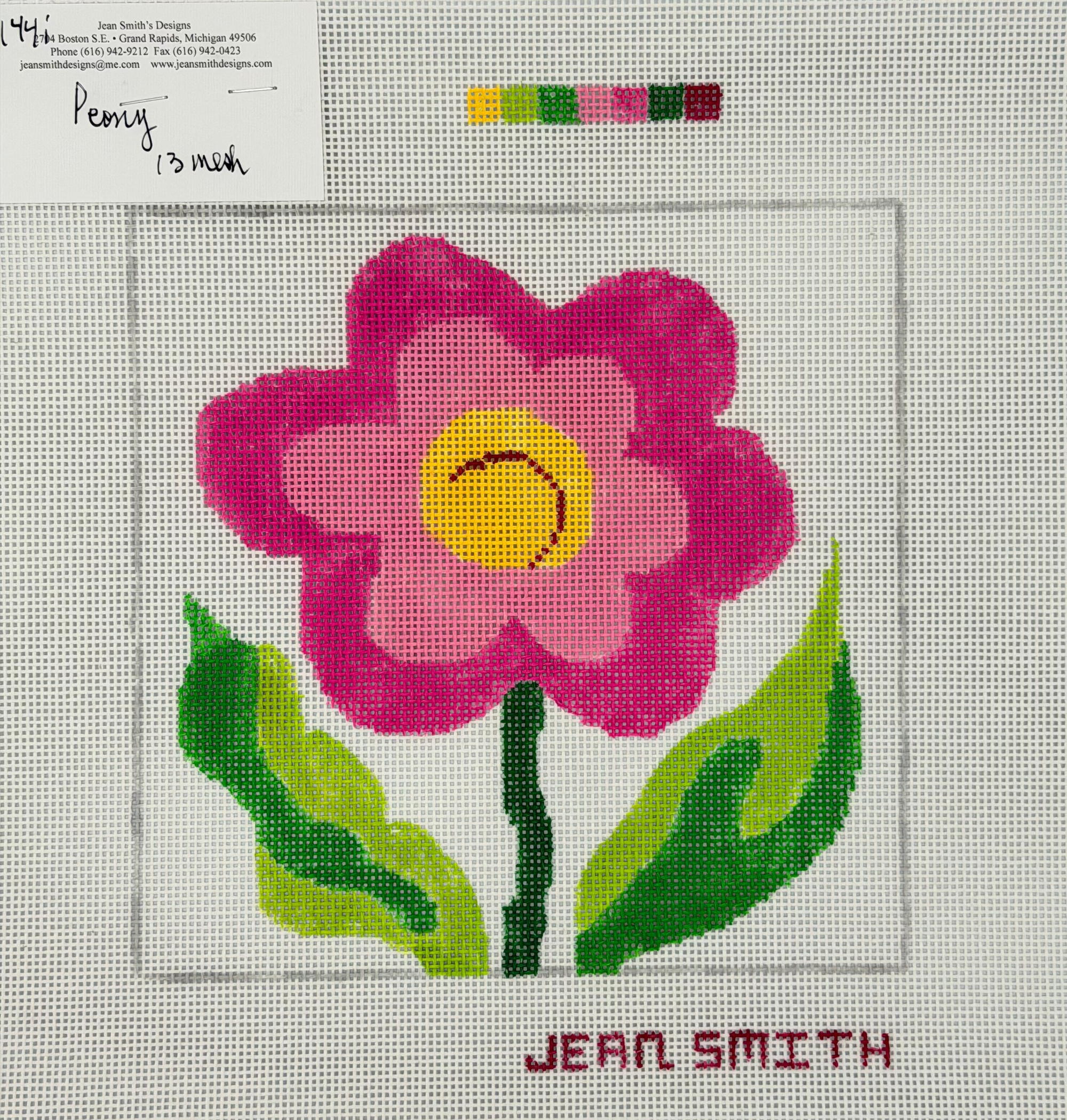 Peony Canvas