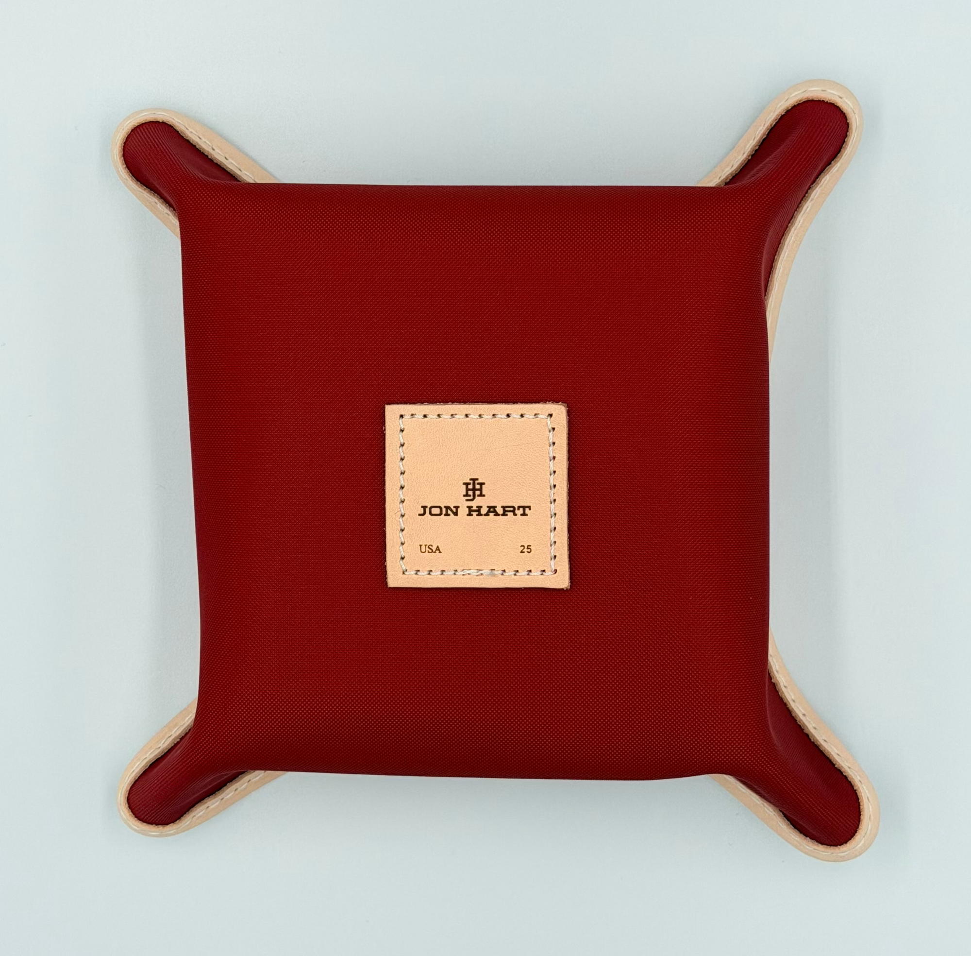 Catch All Red Coated Canvas