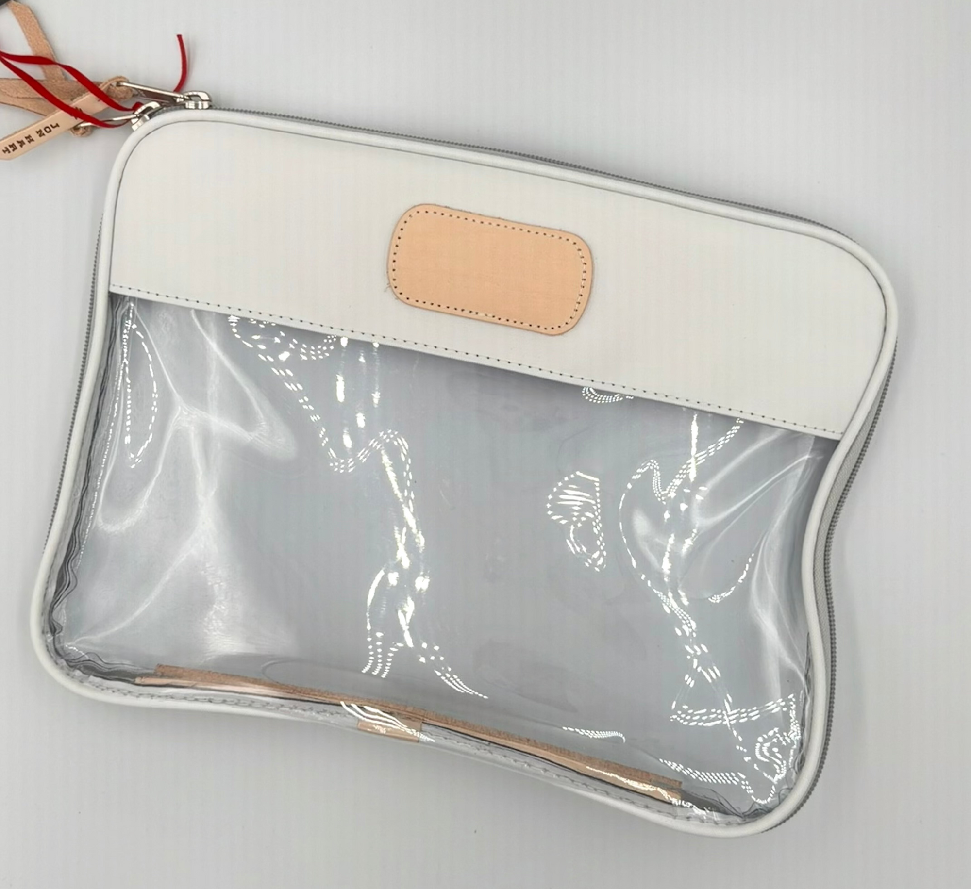 Clear Folio White Coated Canvas