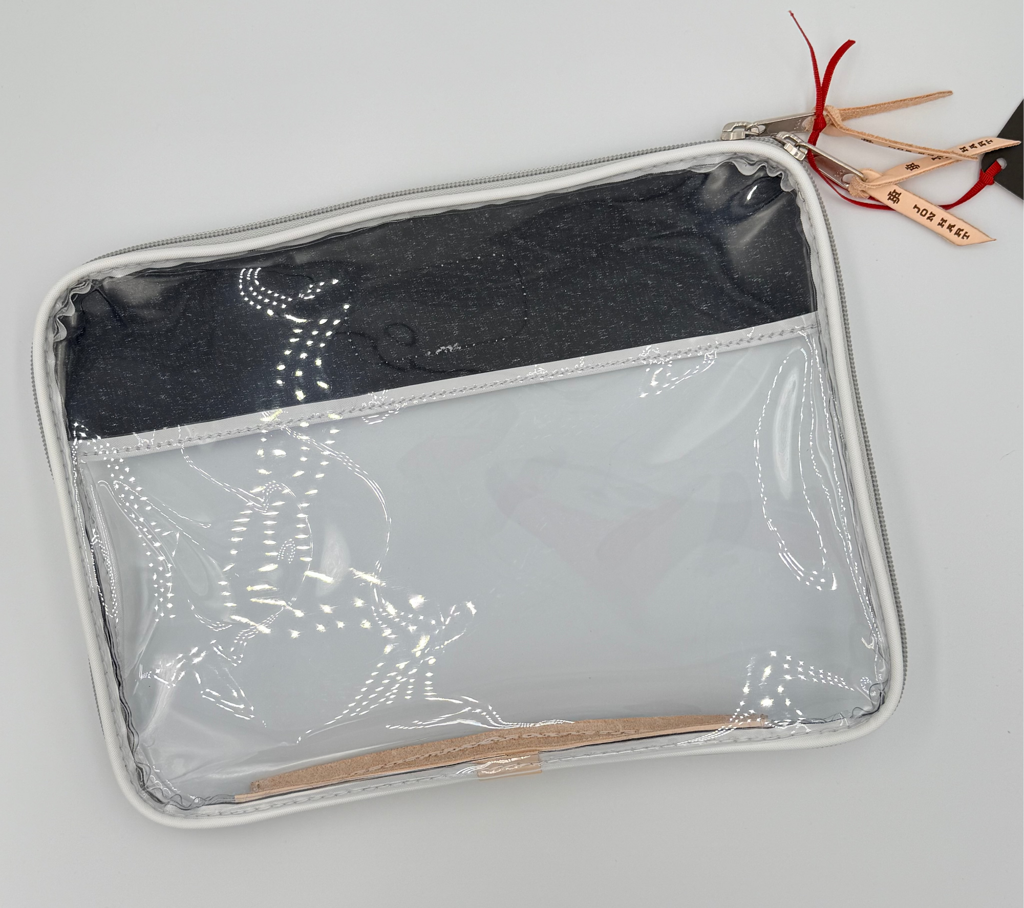 Clear Folio White Coated Canvas