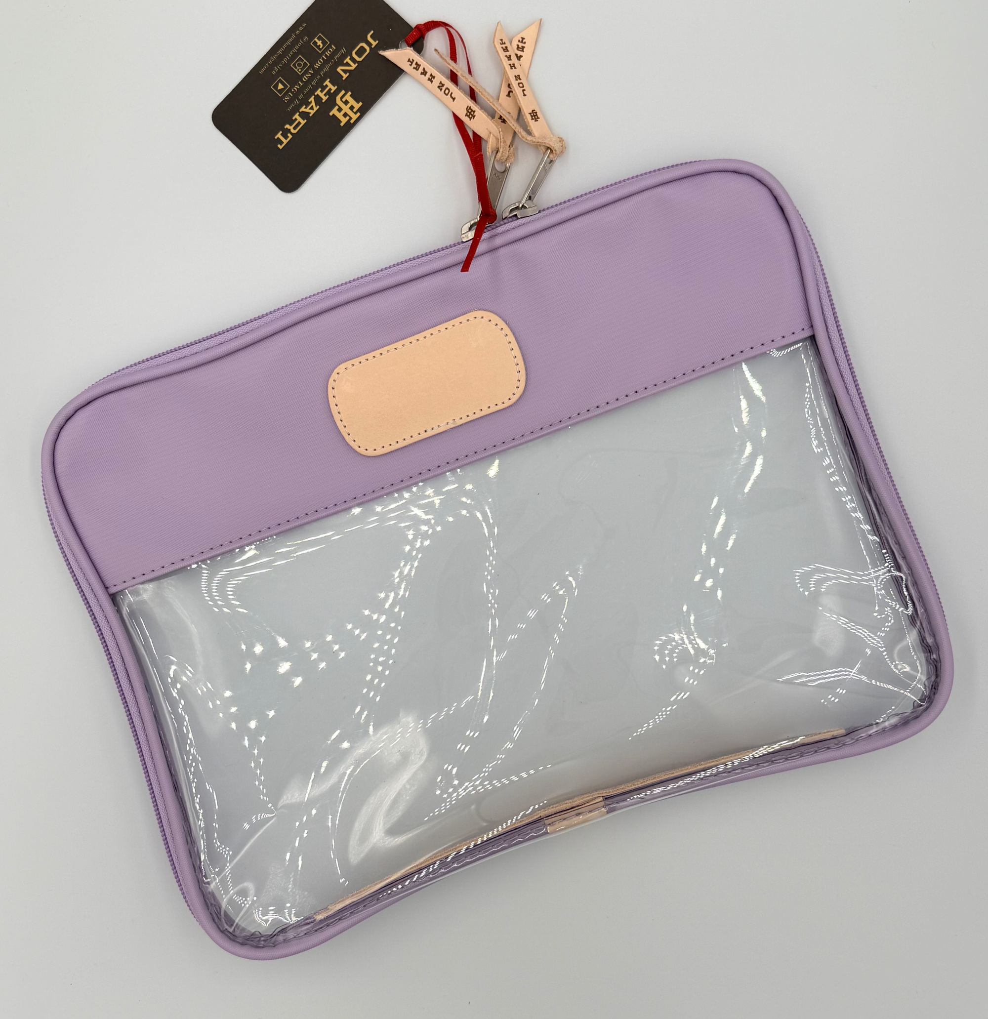Clear Folio Lilac Coated Canvas