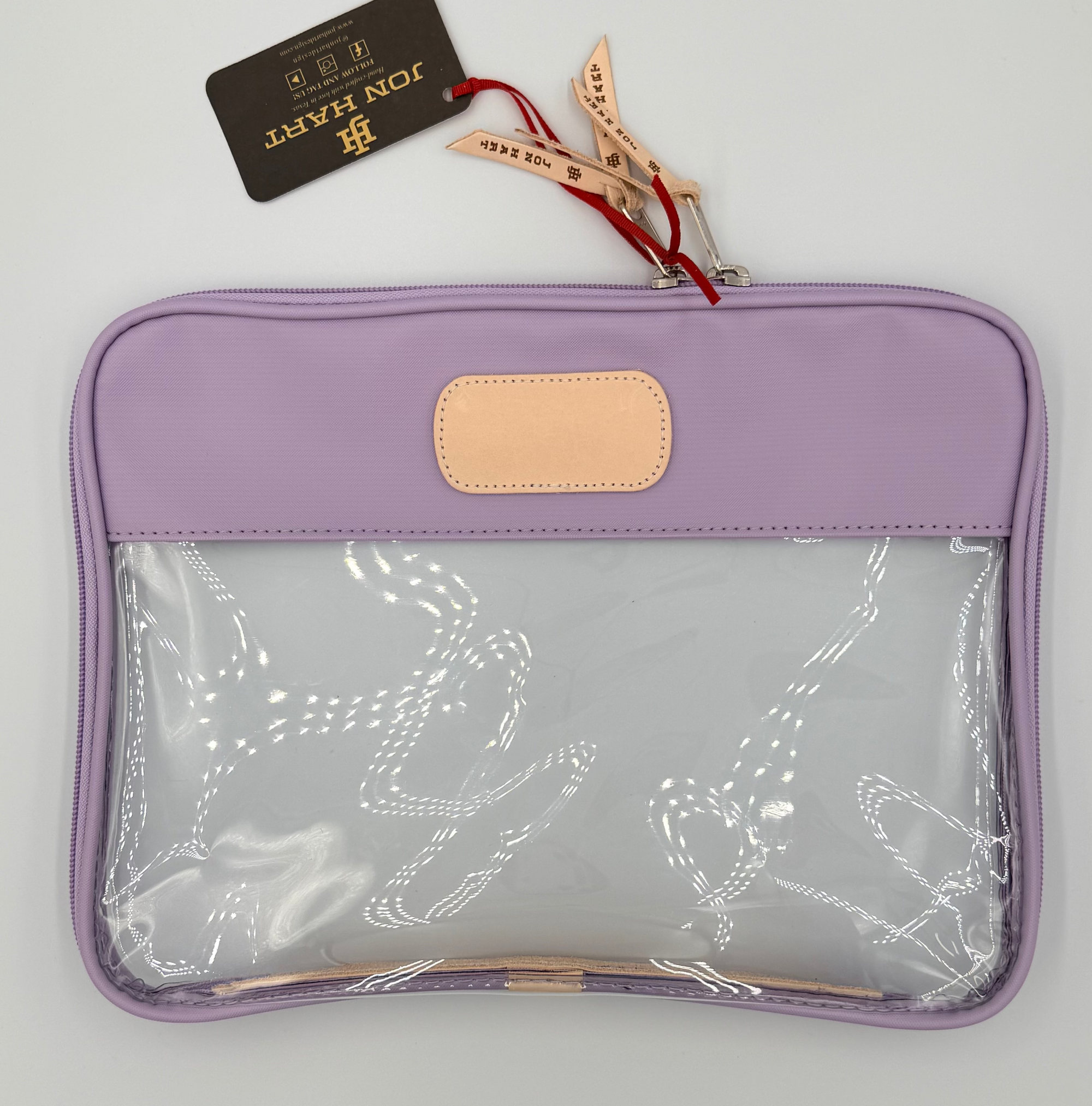 Clear Folio Lilac Coated Canvas