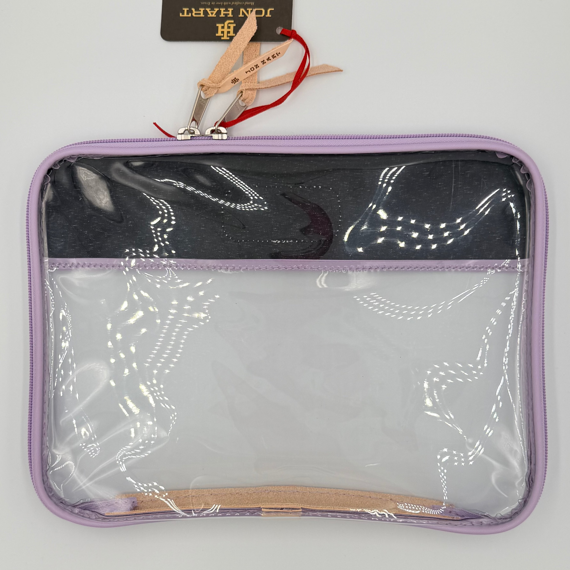 Clear Folio Lilac Coated Canvas