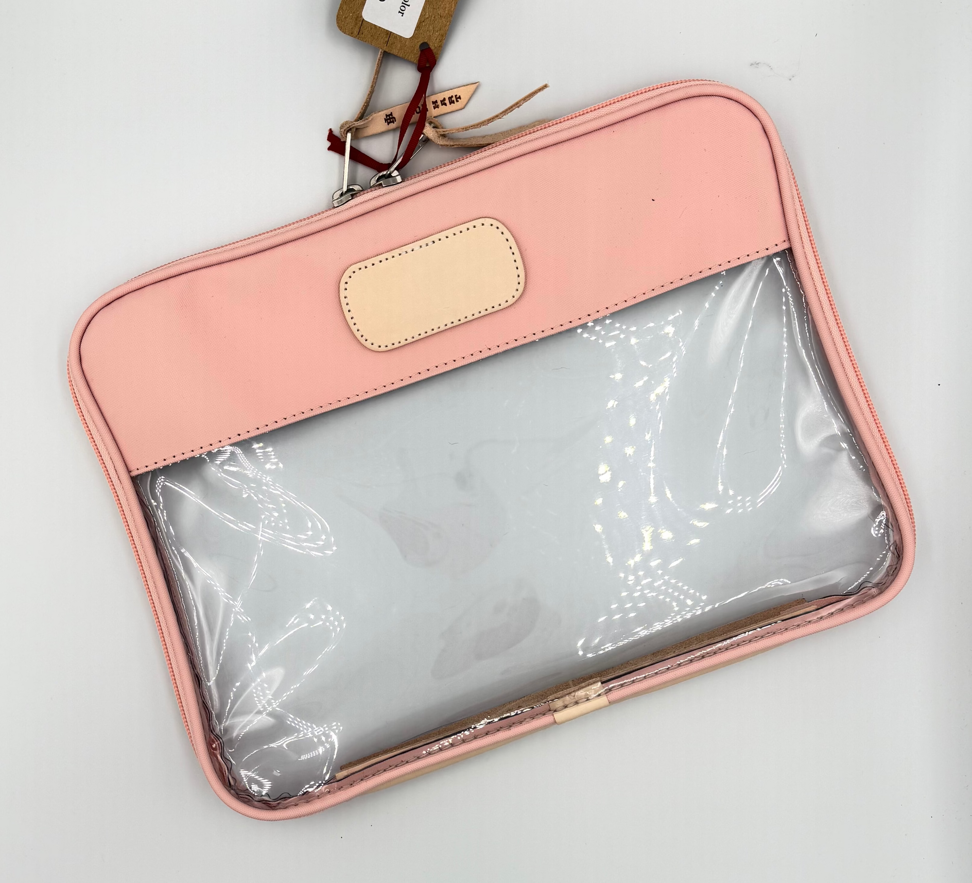 Clear Folio Rose Coated Canvas