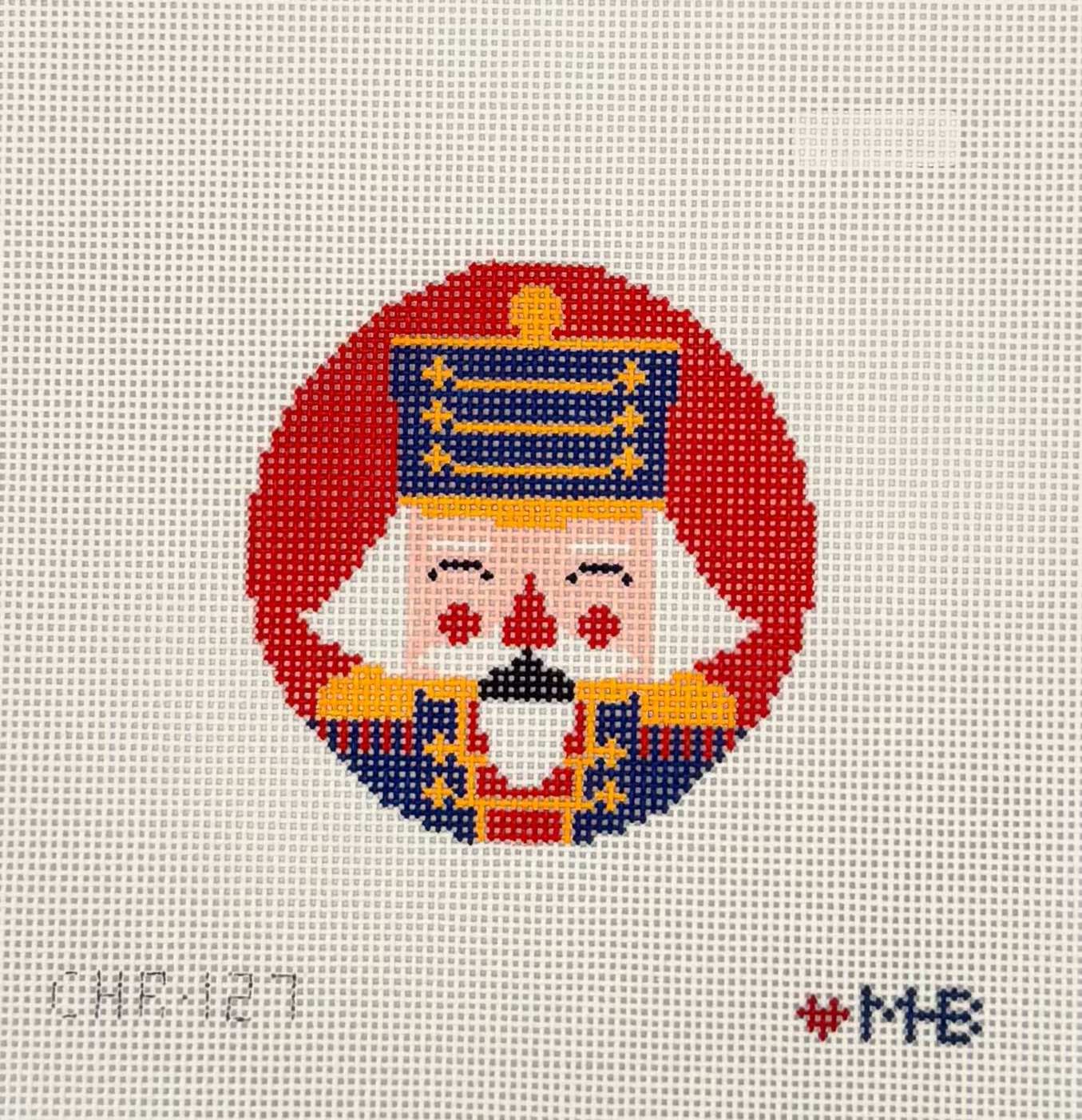 Nutcracker Darcy Round Canvas