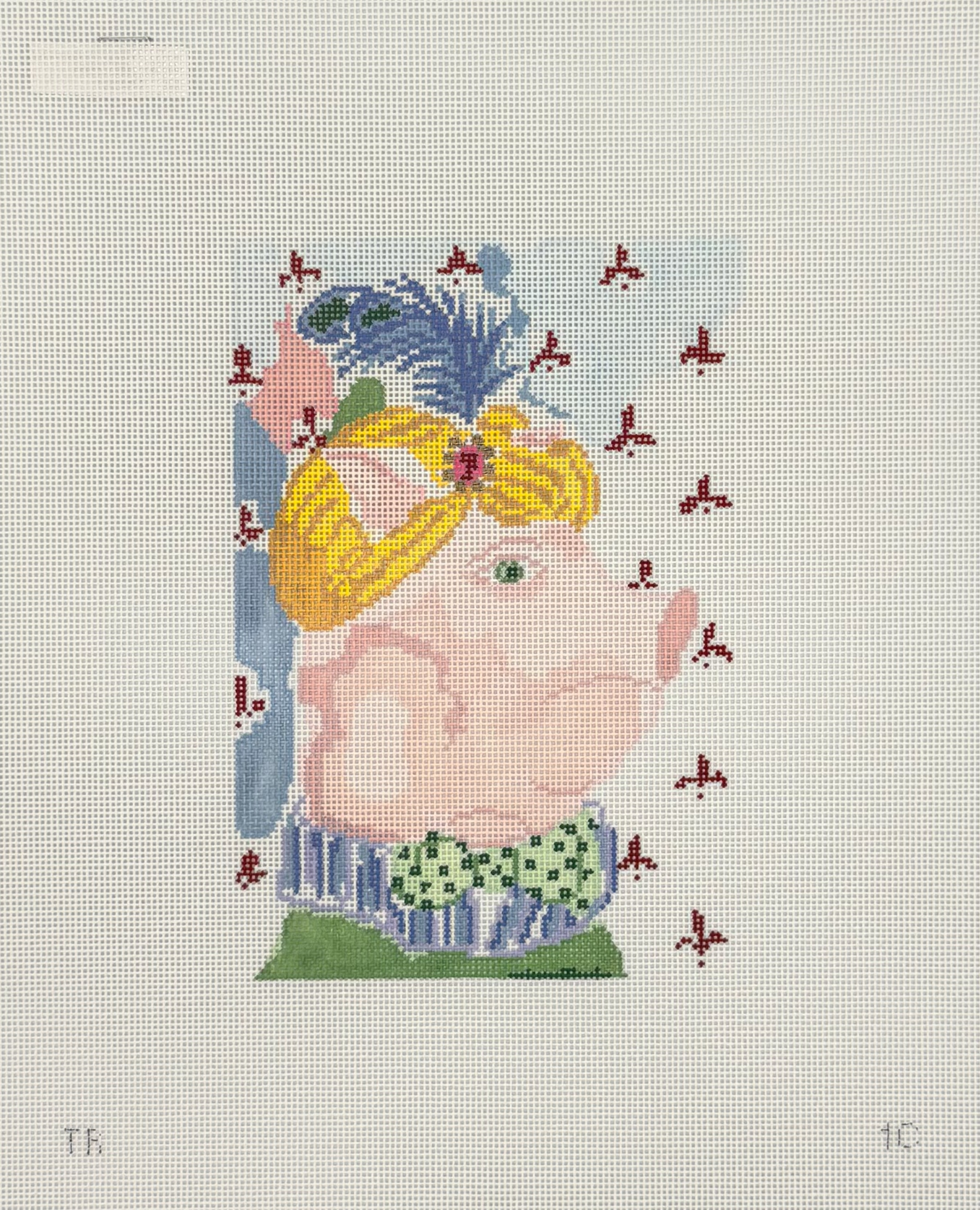 Menagerie Collection - Pig Canvas