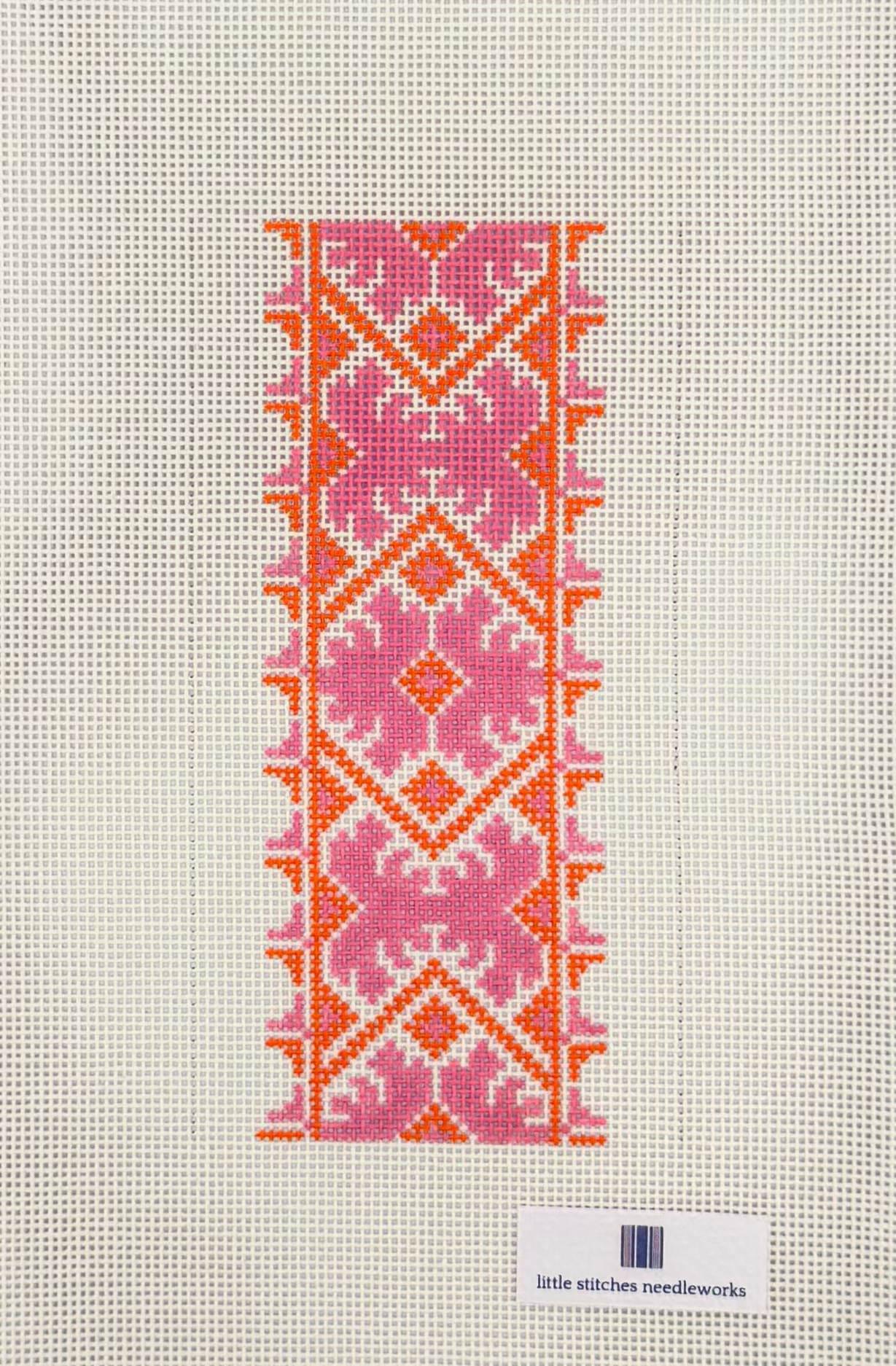 Soleil Sunglasses Case Canvas - Pink/Orange