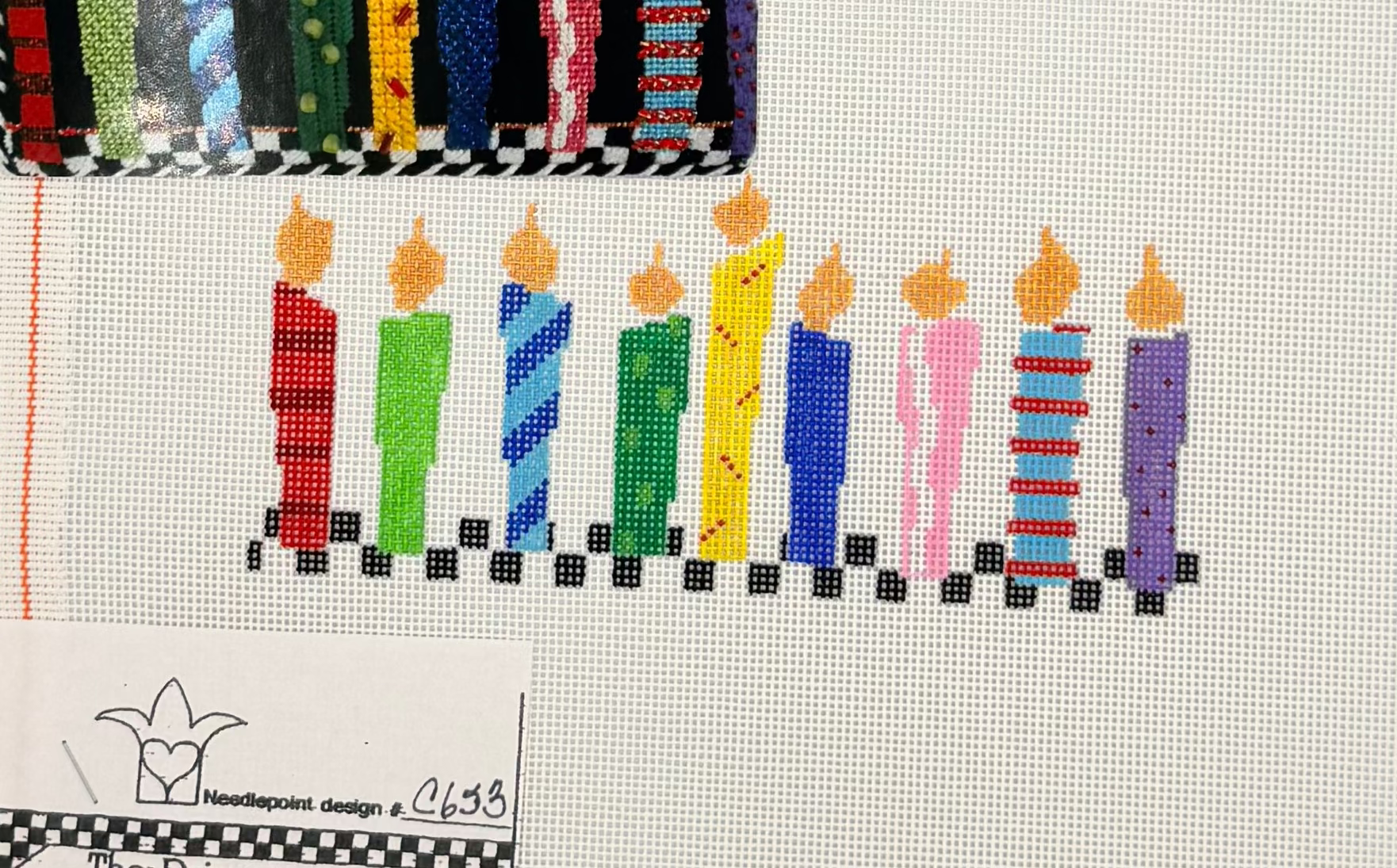Happy Hannukah Canvas
