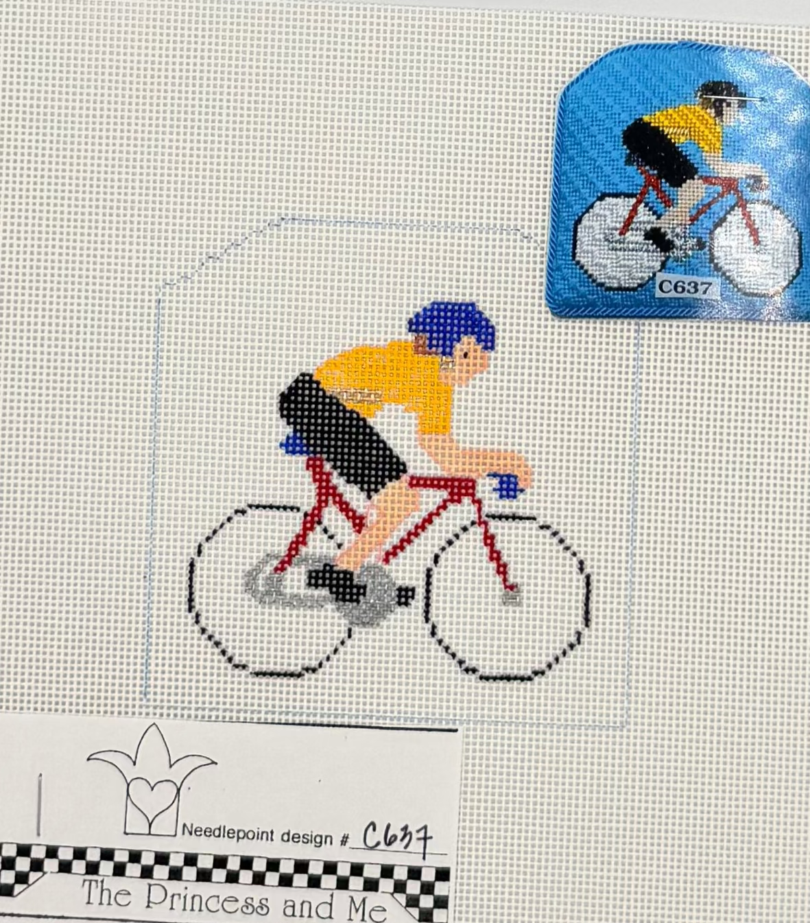 Yellow Jersey Canvas