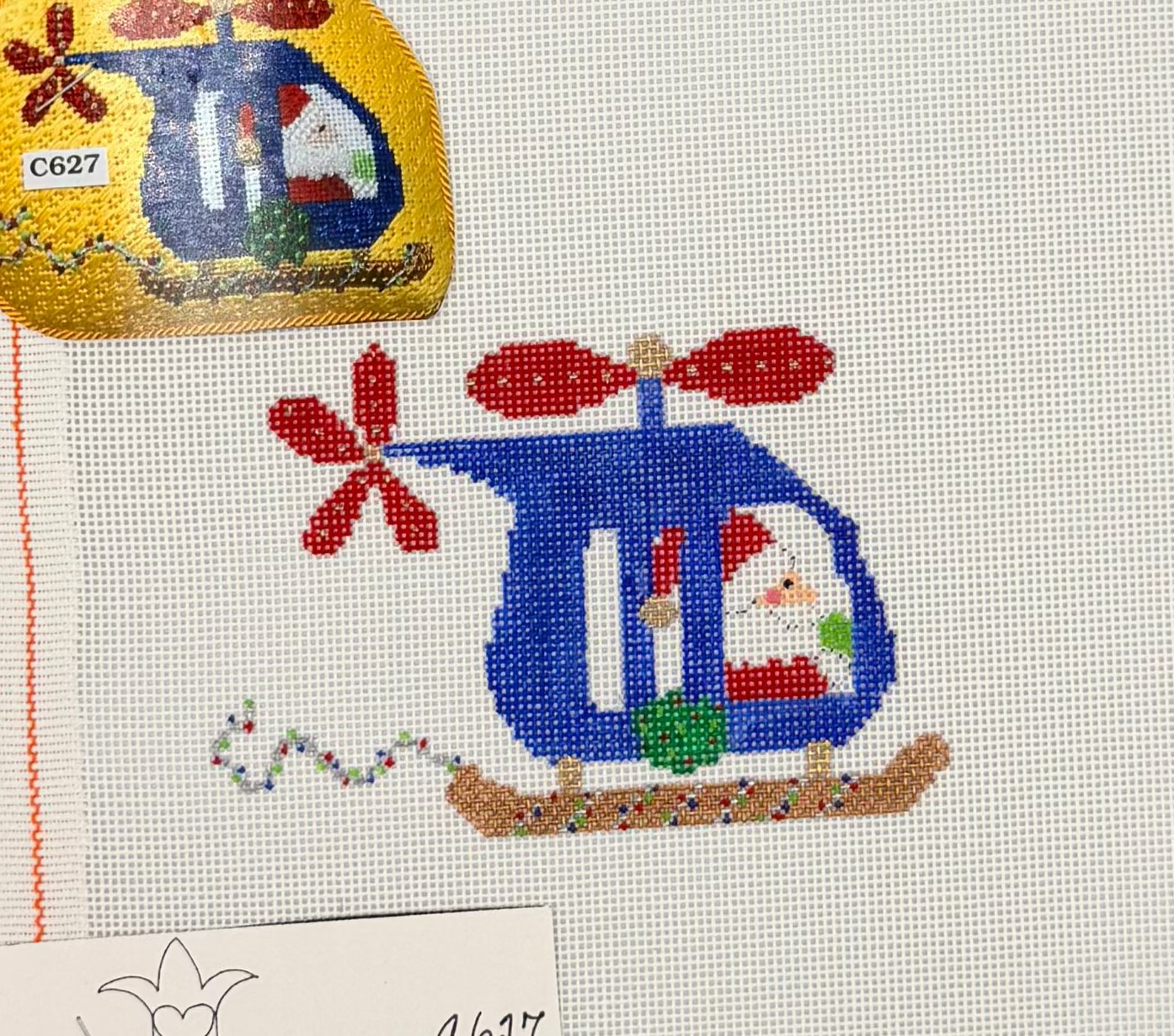 Christmas Flight of Fancy Canvas