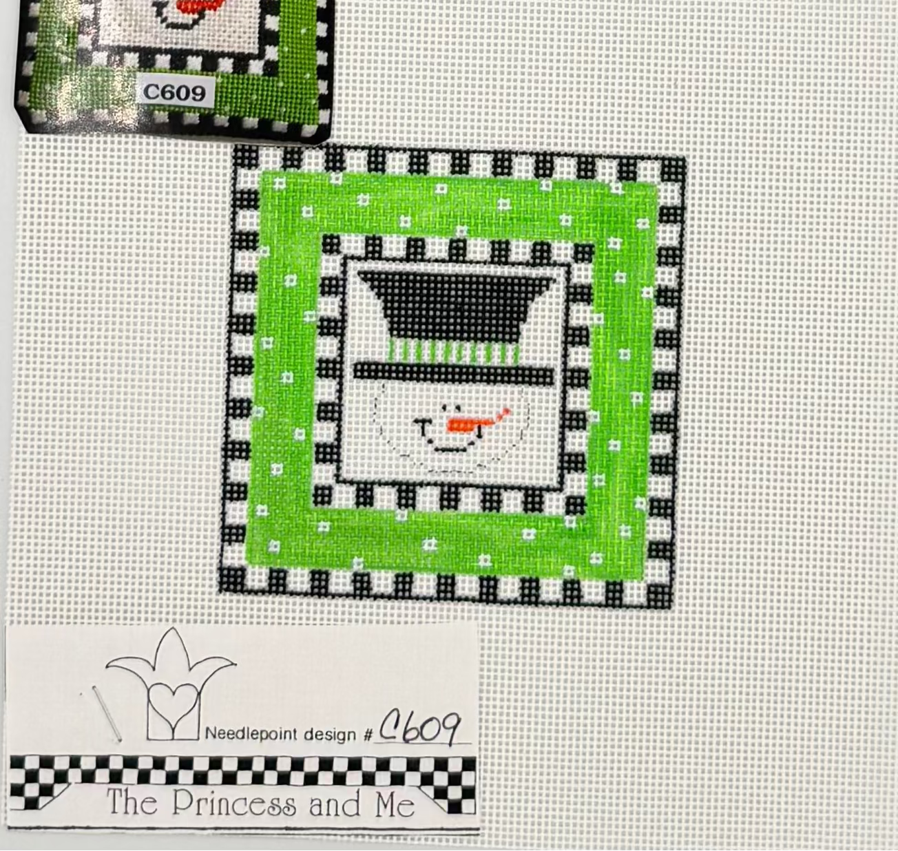 Christmas in July Snowman Canvas