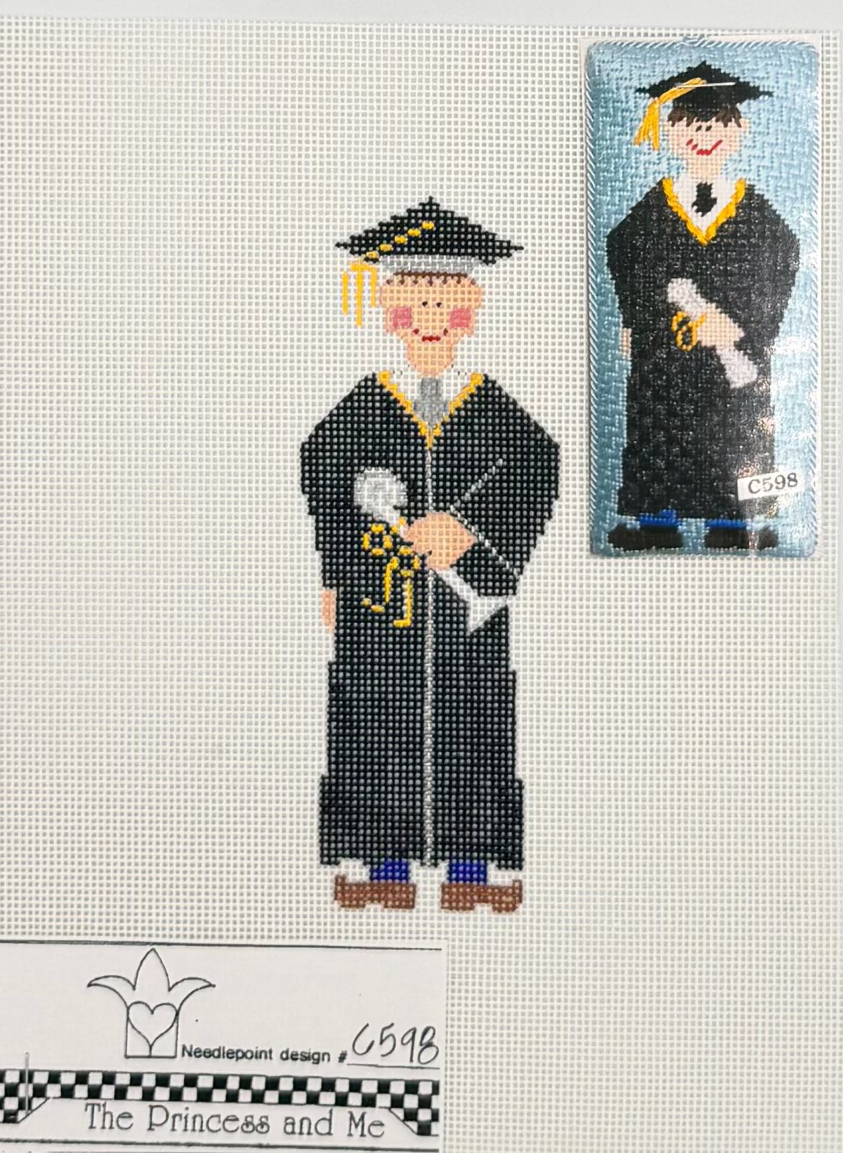 Boy Graduate Canvas