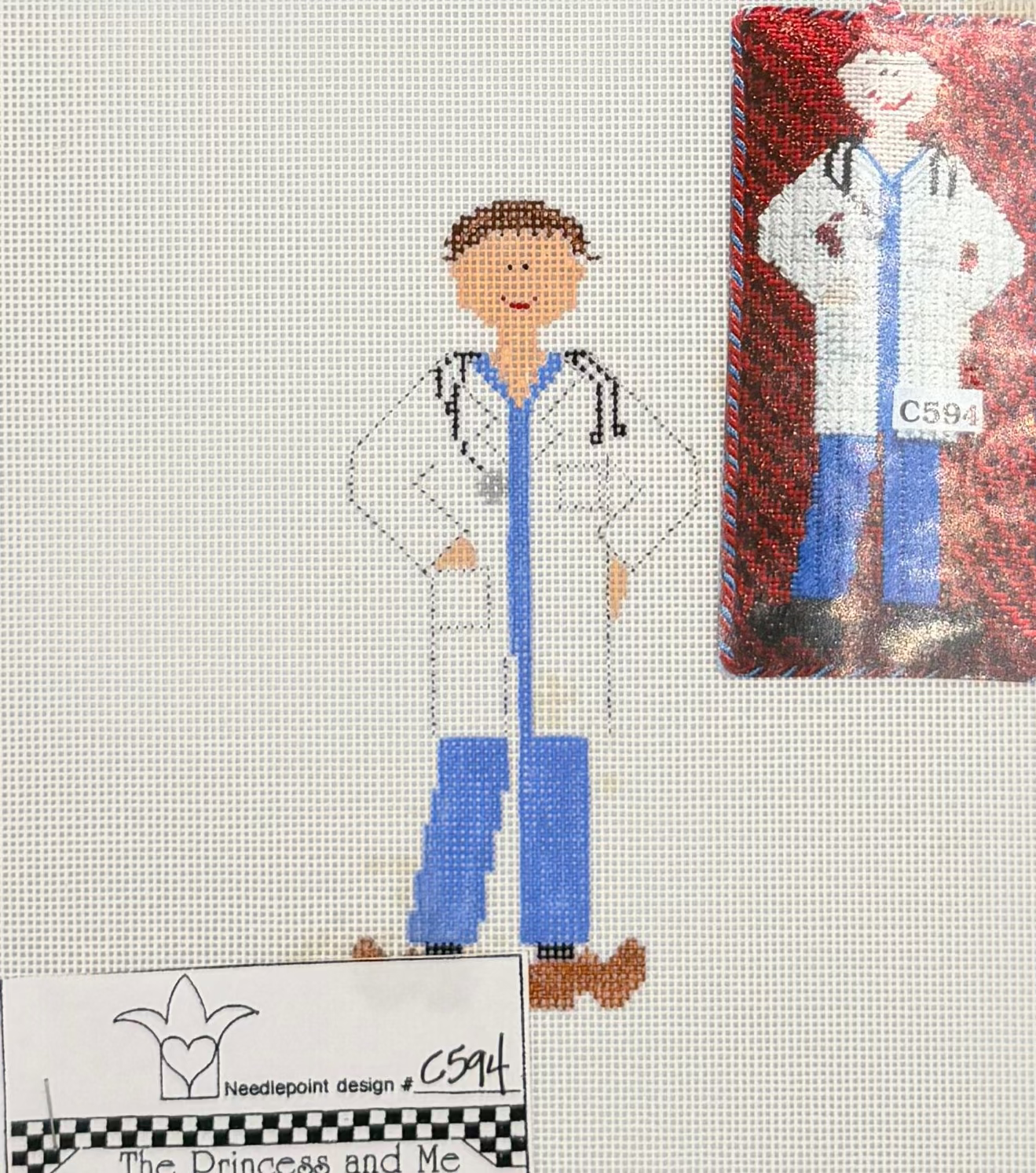 Gray's Anatomy Boy Canvas