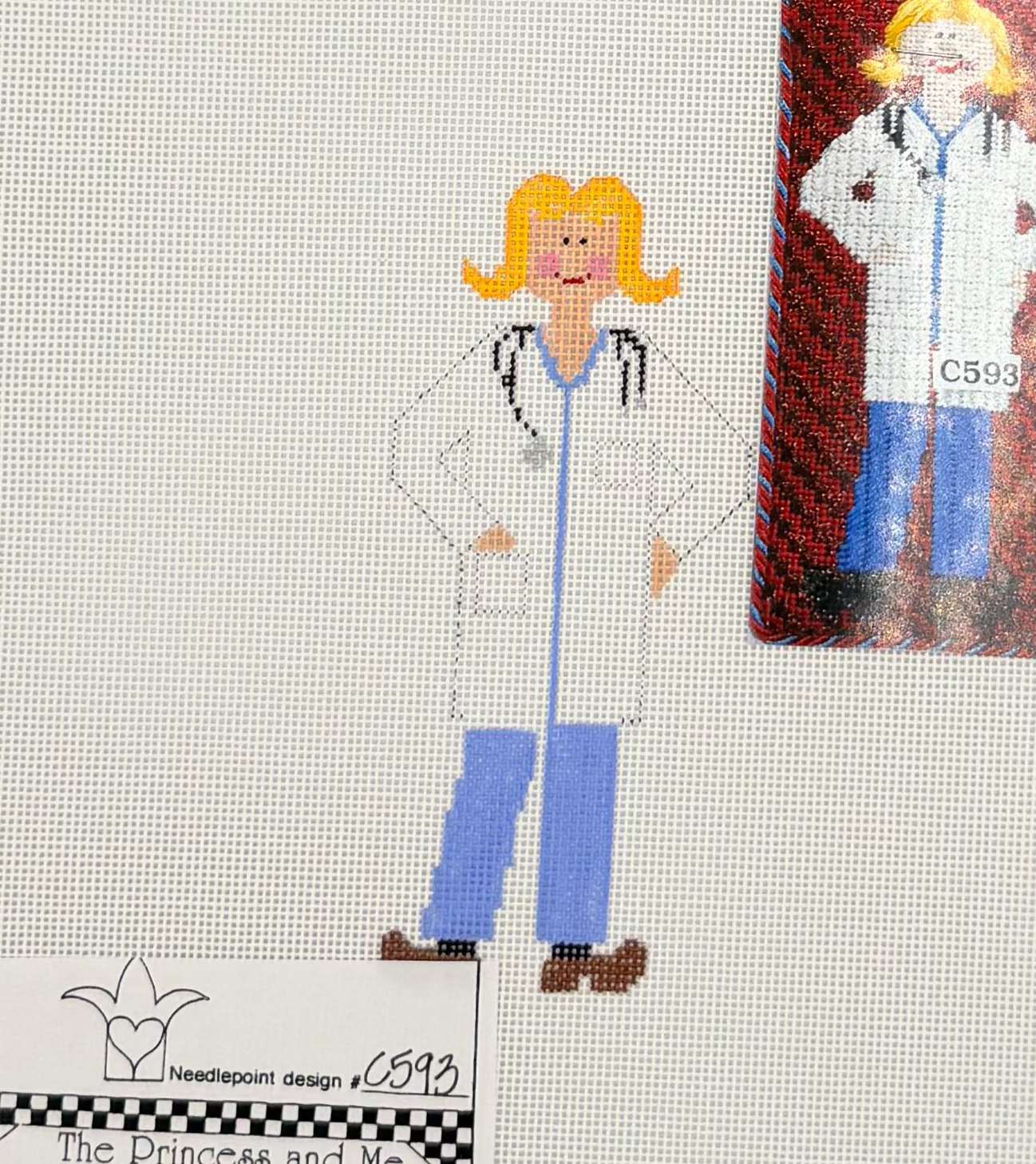 Gray's Anatomy Girl Canvas