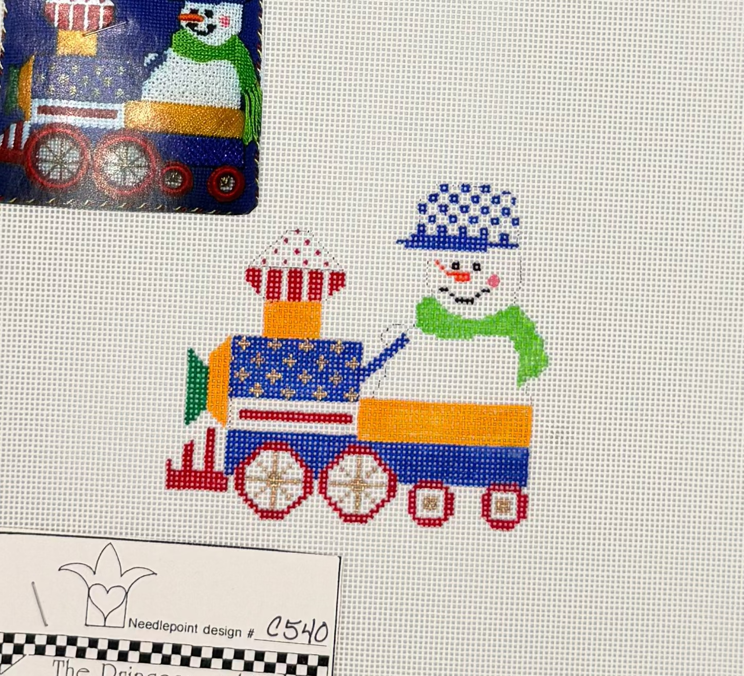 Snowman Express Canvas