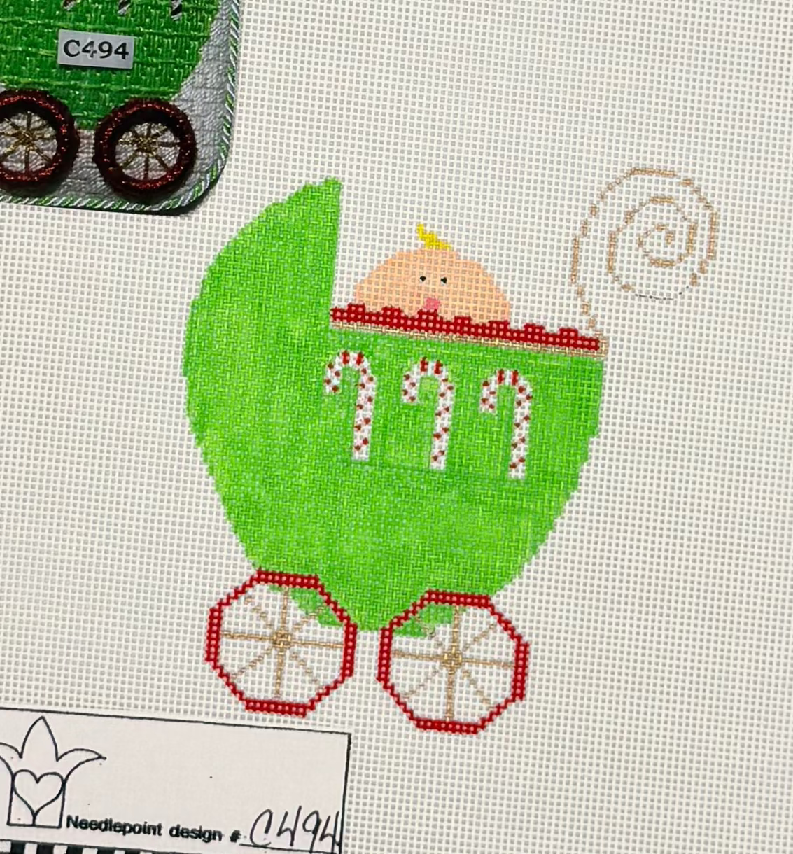 Baby's First Christmas Canvas