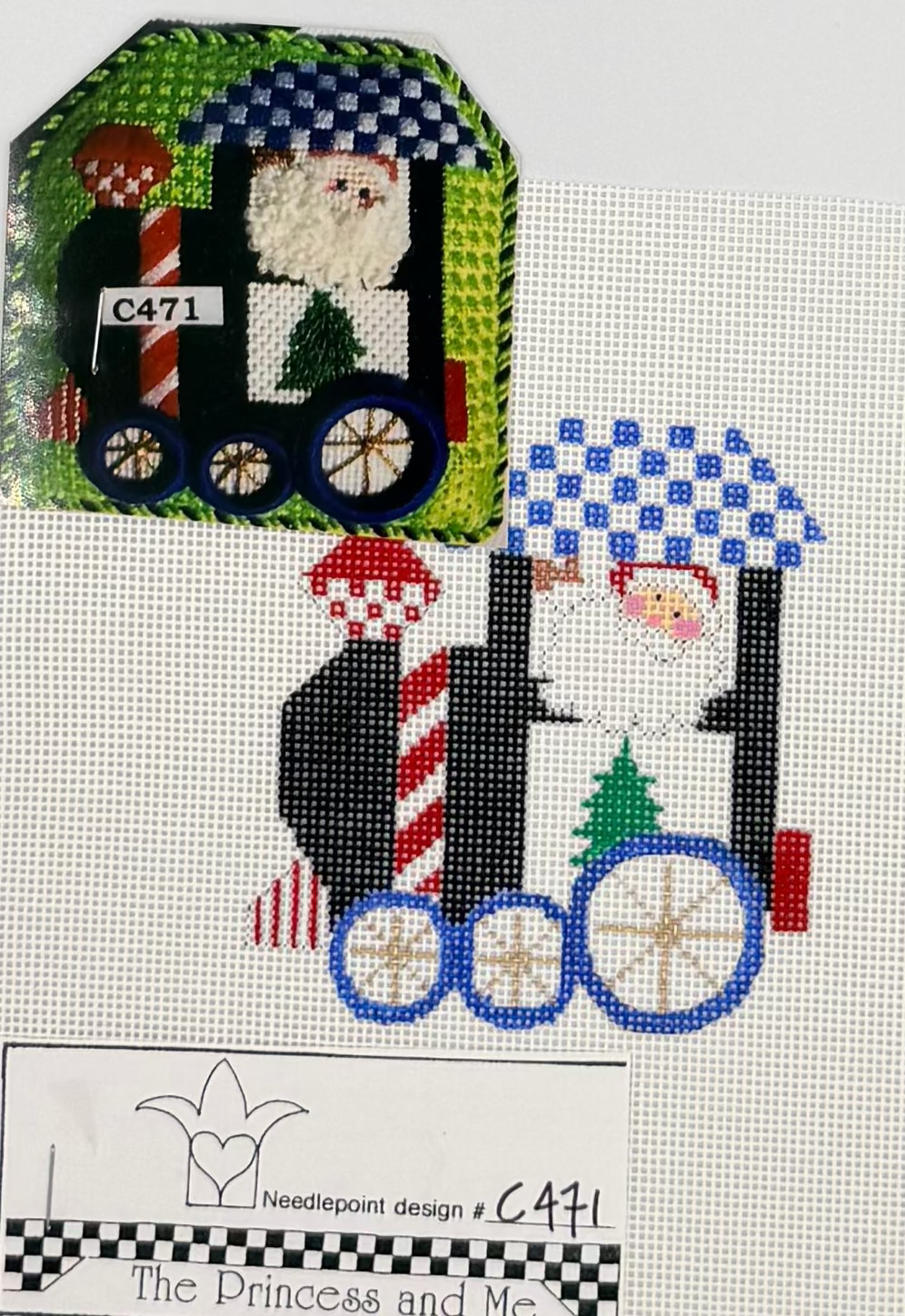 Cameron's Third Christmas Canvas