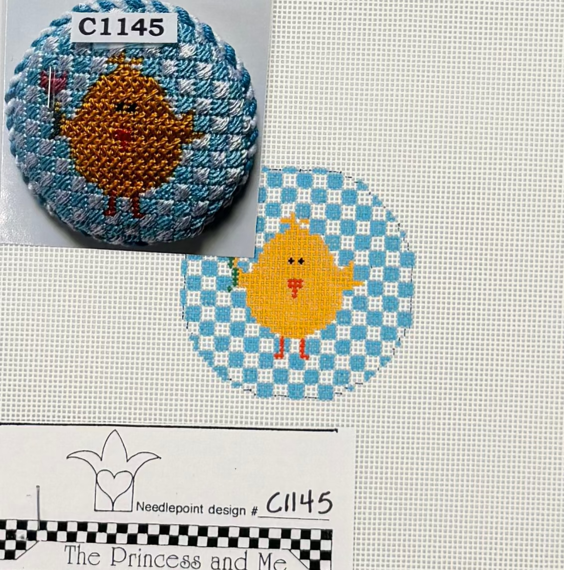 Bitty Chick Canvas