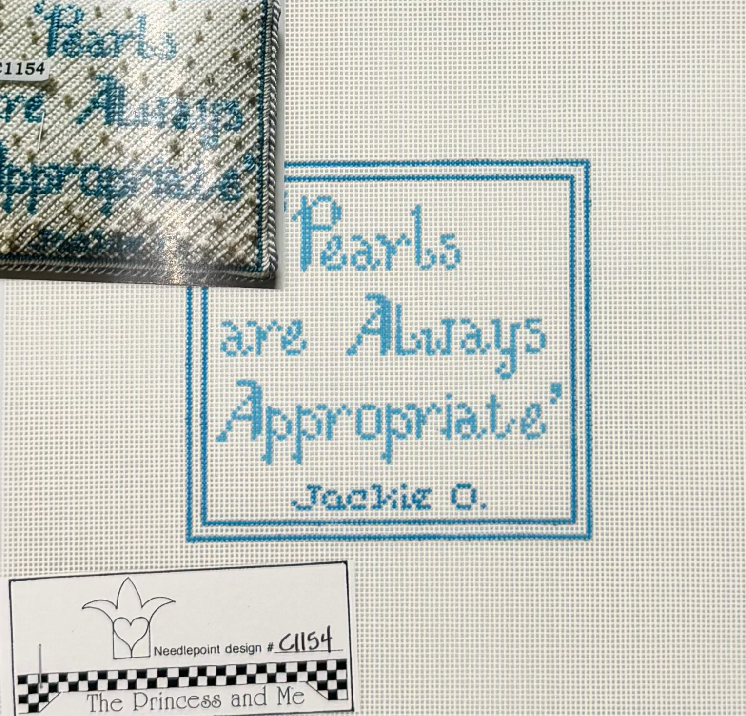 Pearls are Always Appropriate Canvas