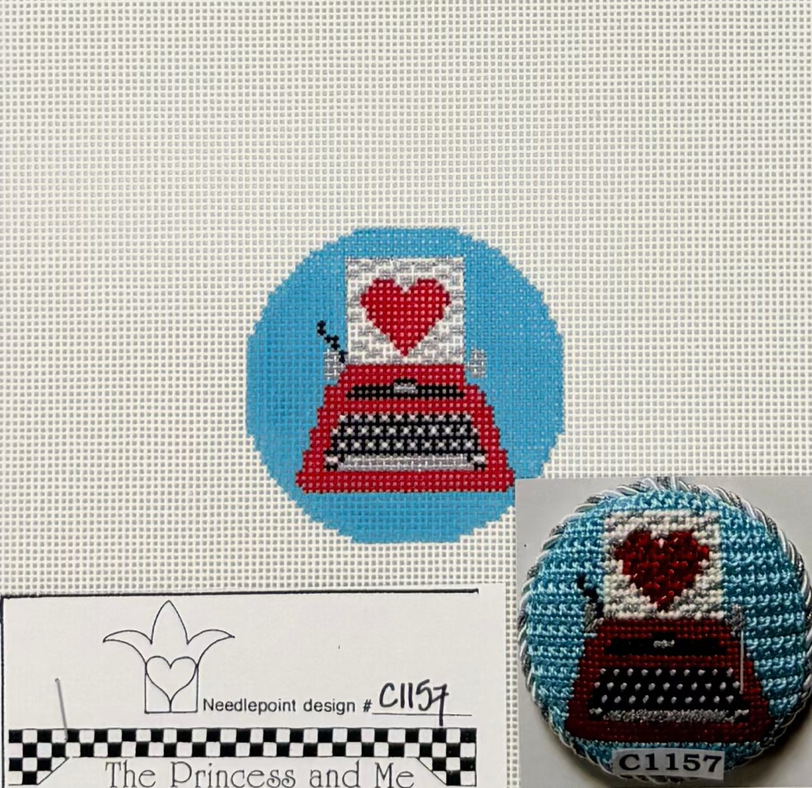 Bitty Valentine Canvas