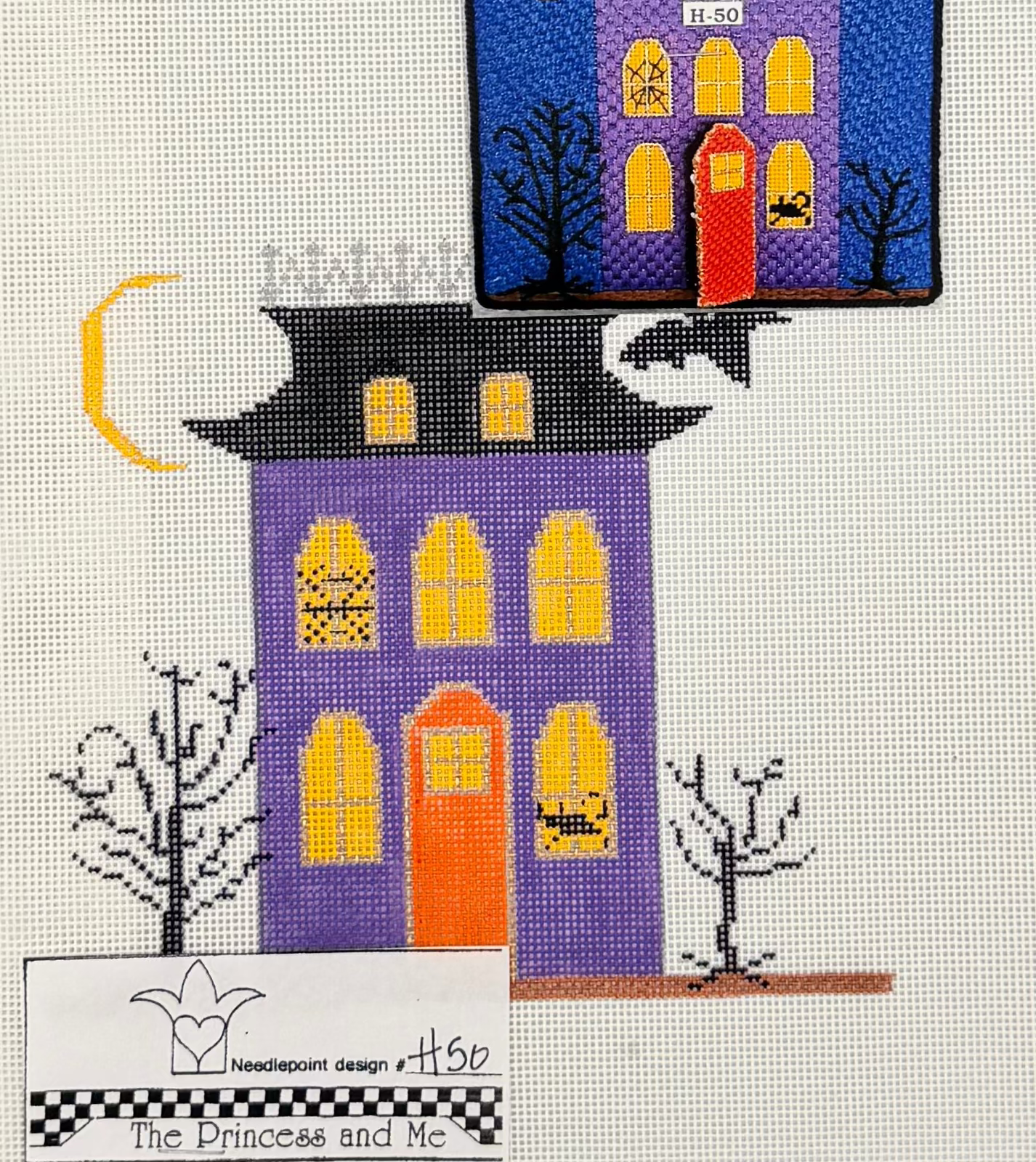 Haunted House Canvas