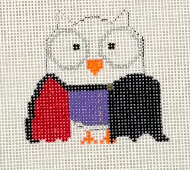 Dracula Owly Canvas