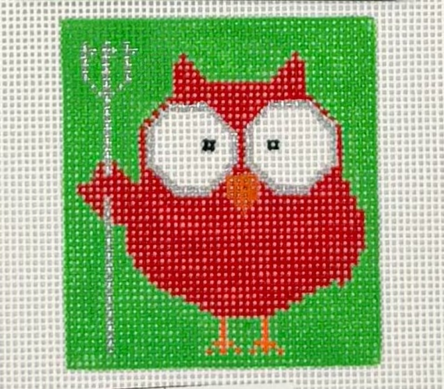 Halloween Lil' Devil Owly Canvas