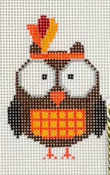 Thanksgiving Guest Owly Canvas