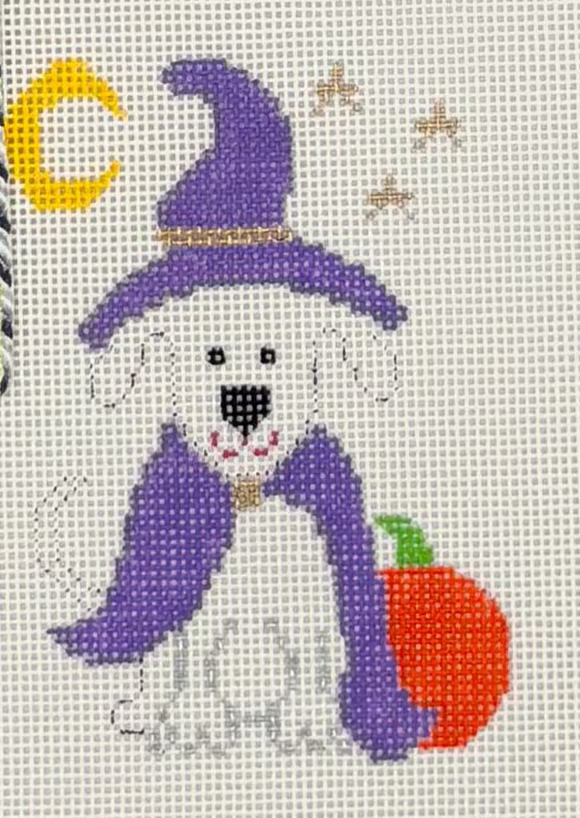 Witch Dog Canvas