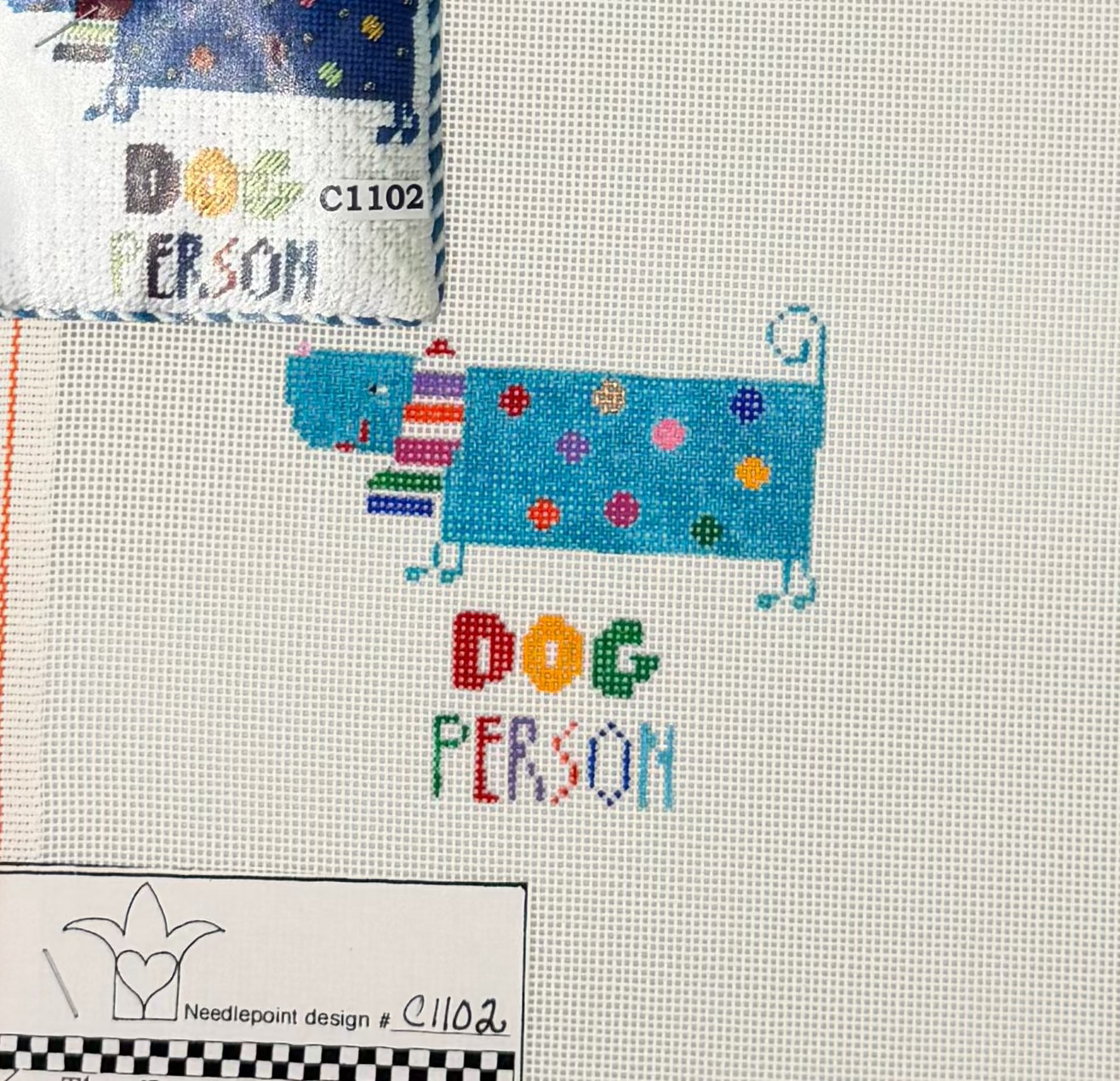 Dog Person Canvas