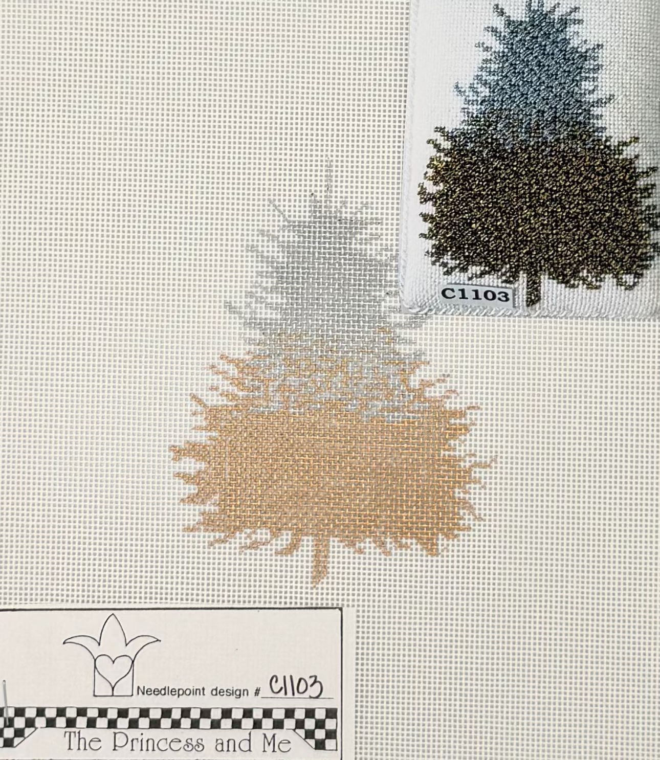 Sparkly Tree Canvas