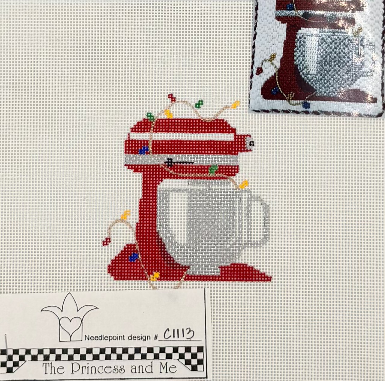 Kitchen Aid Christmas Canvas