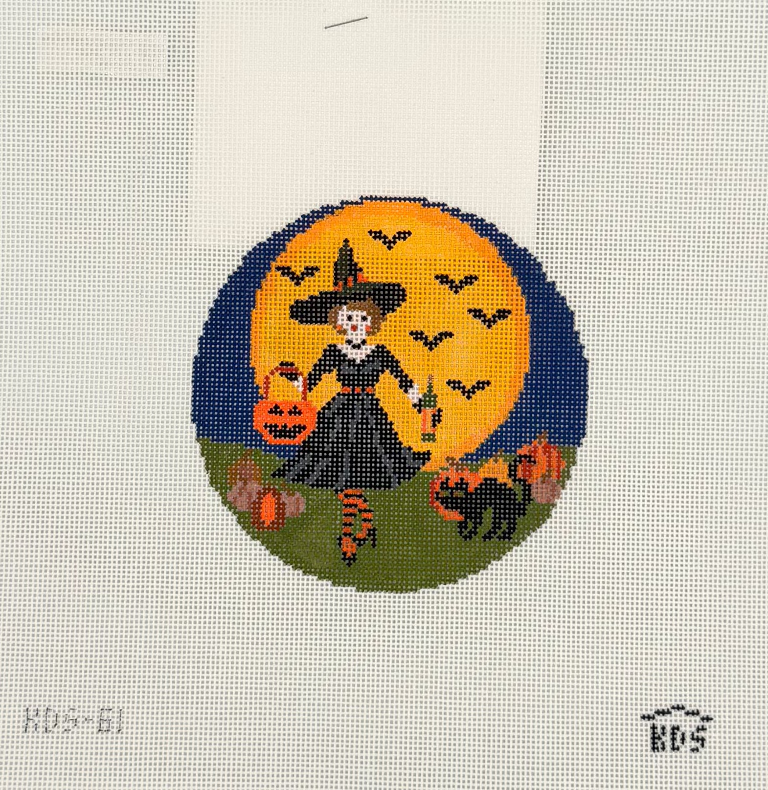 Betty Loves Halloween Canvas