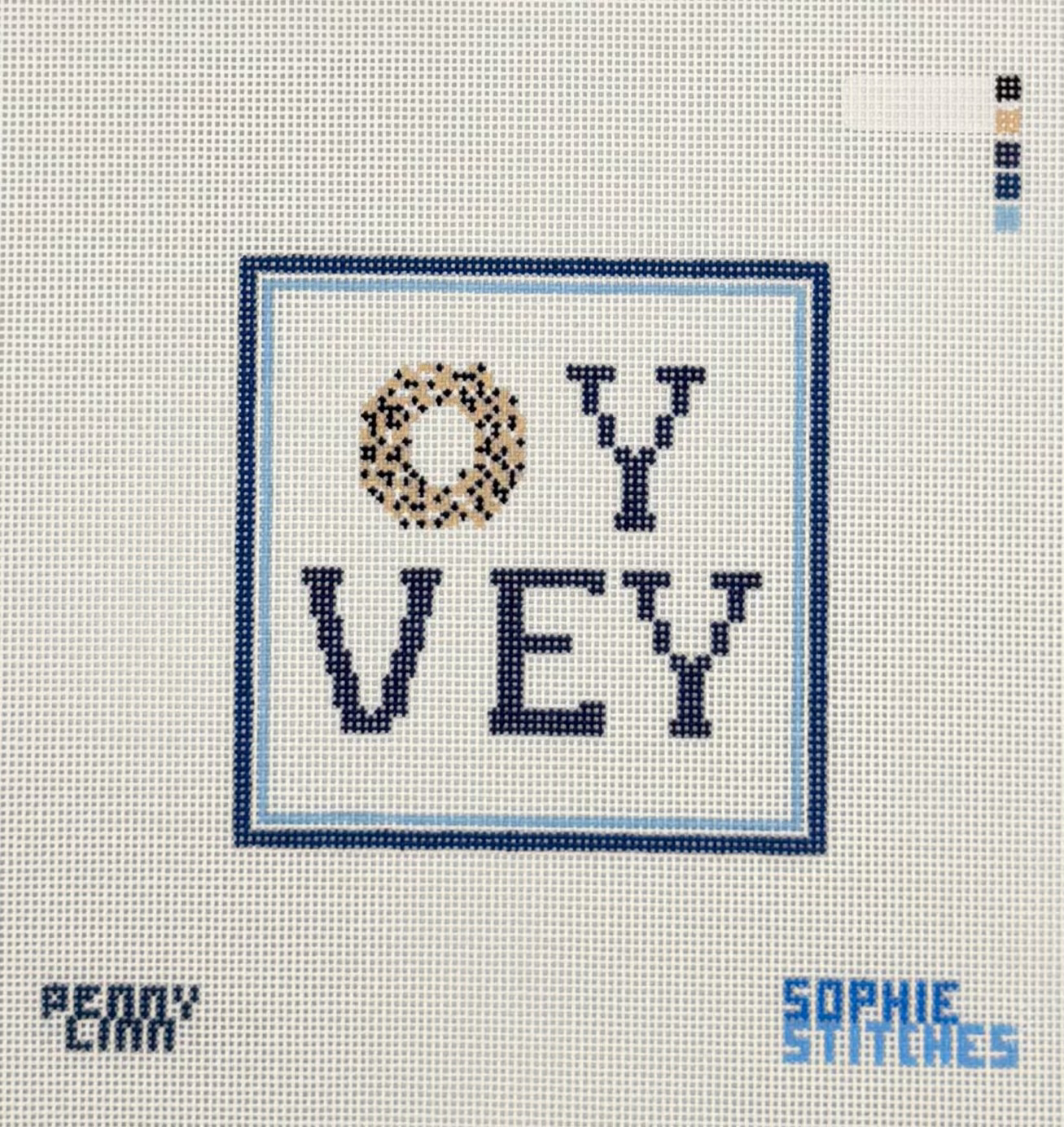 Oy Vey Coaster Canvas