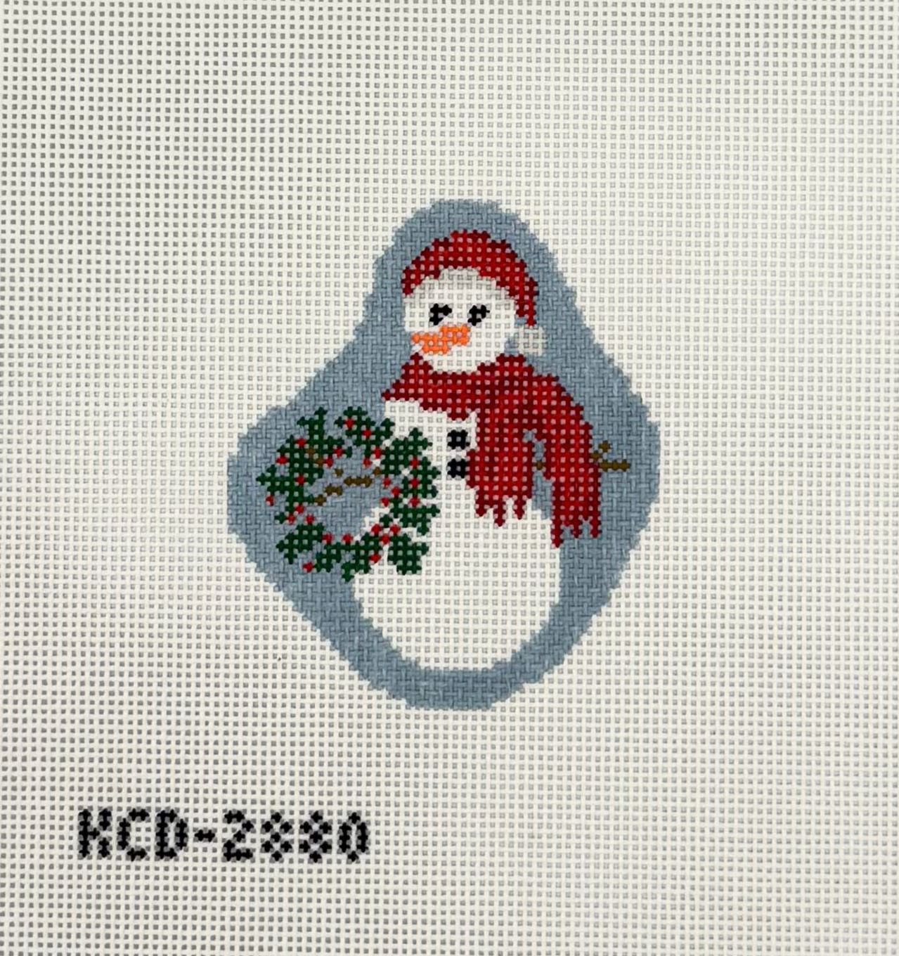 Holiday Snowman Canvas