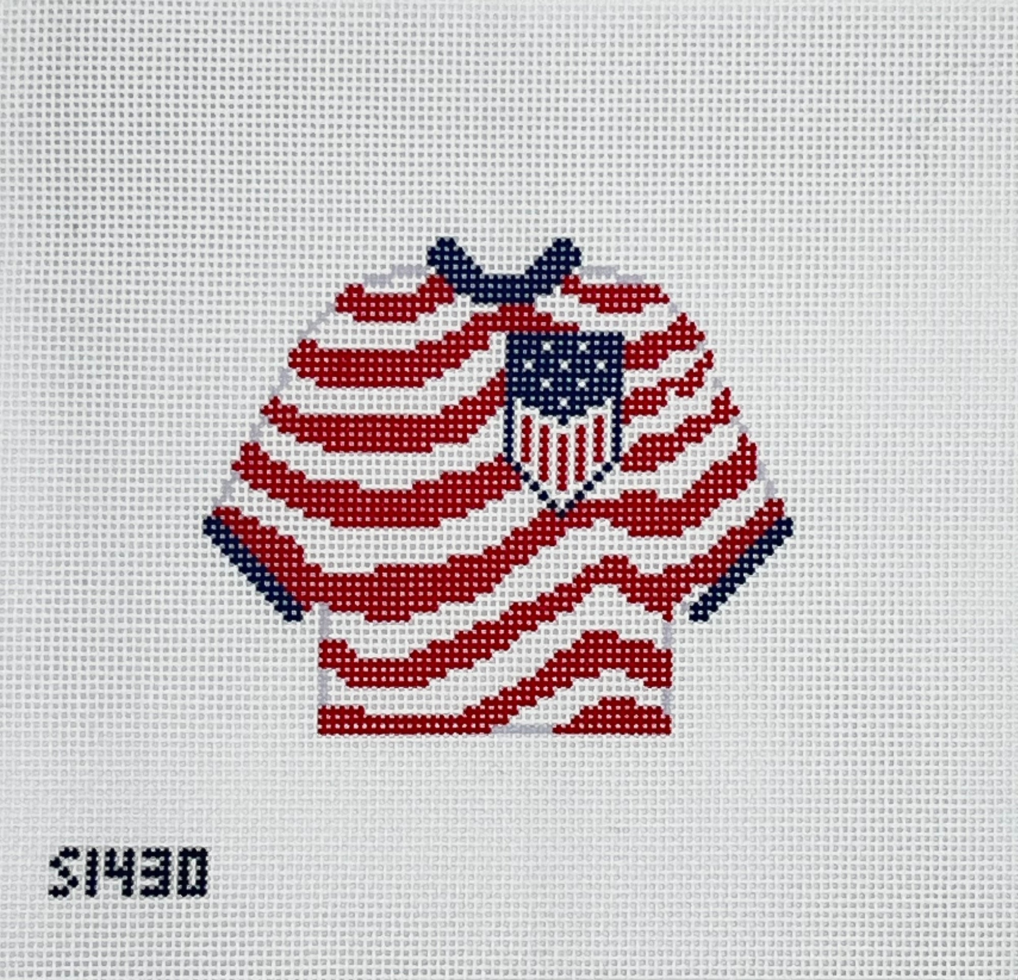 Striped Soccer Pullover Printed Canvas