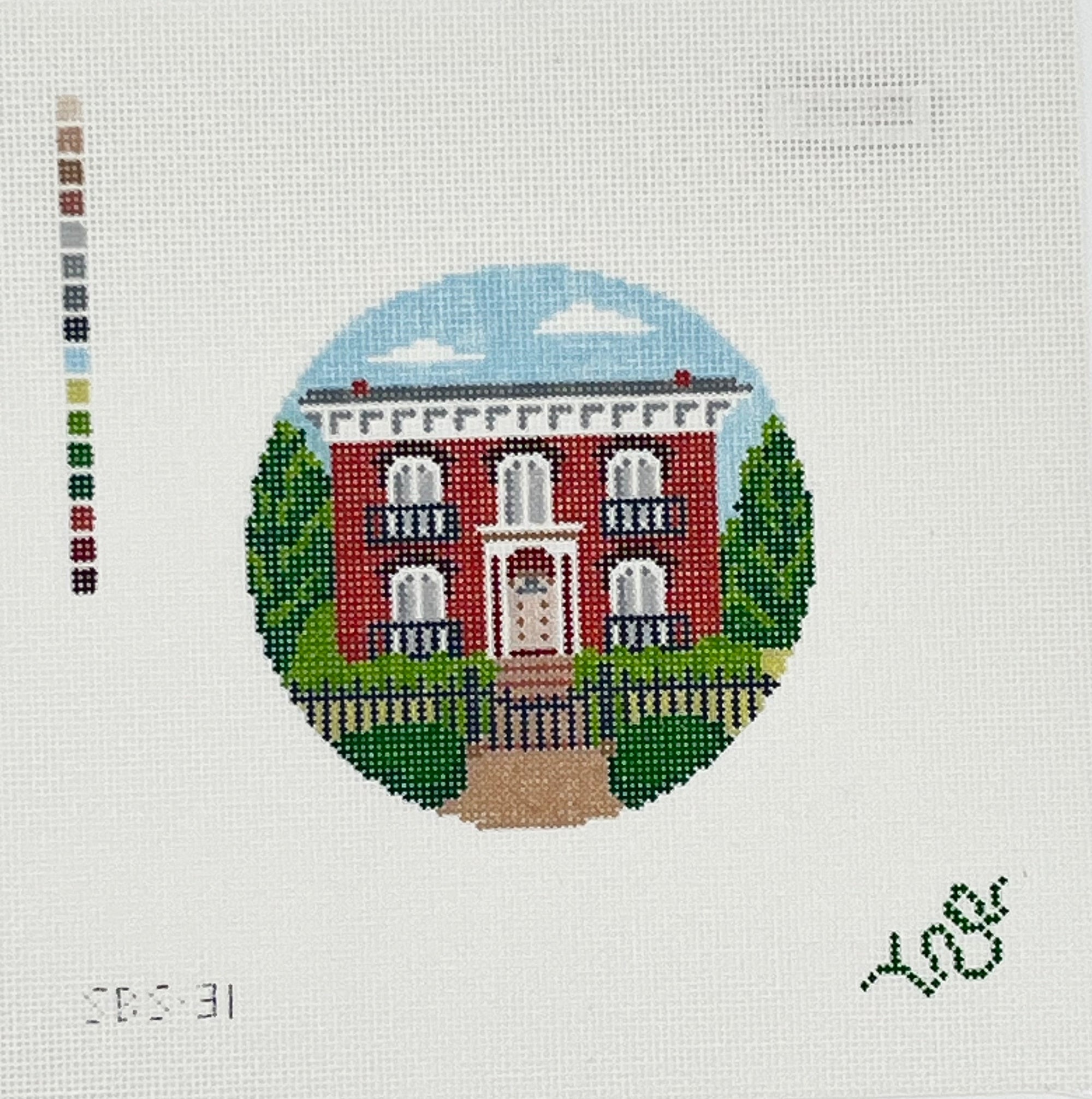 Savannah Mercer-Williams House Canvas