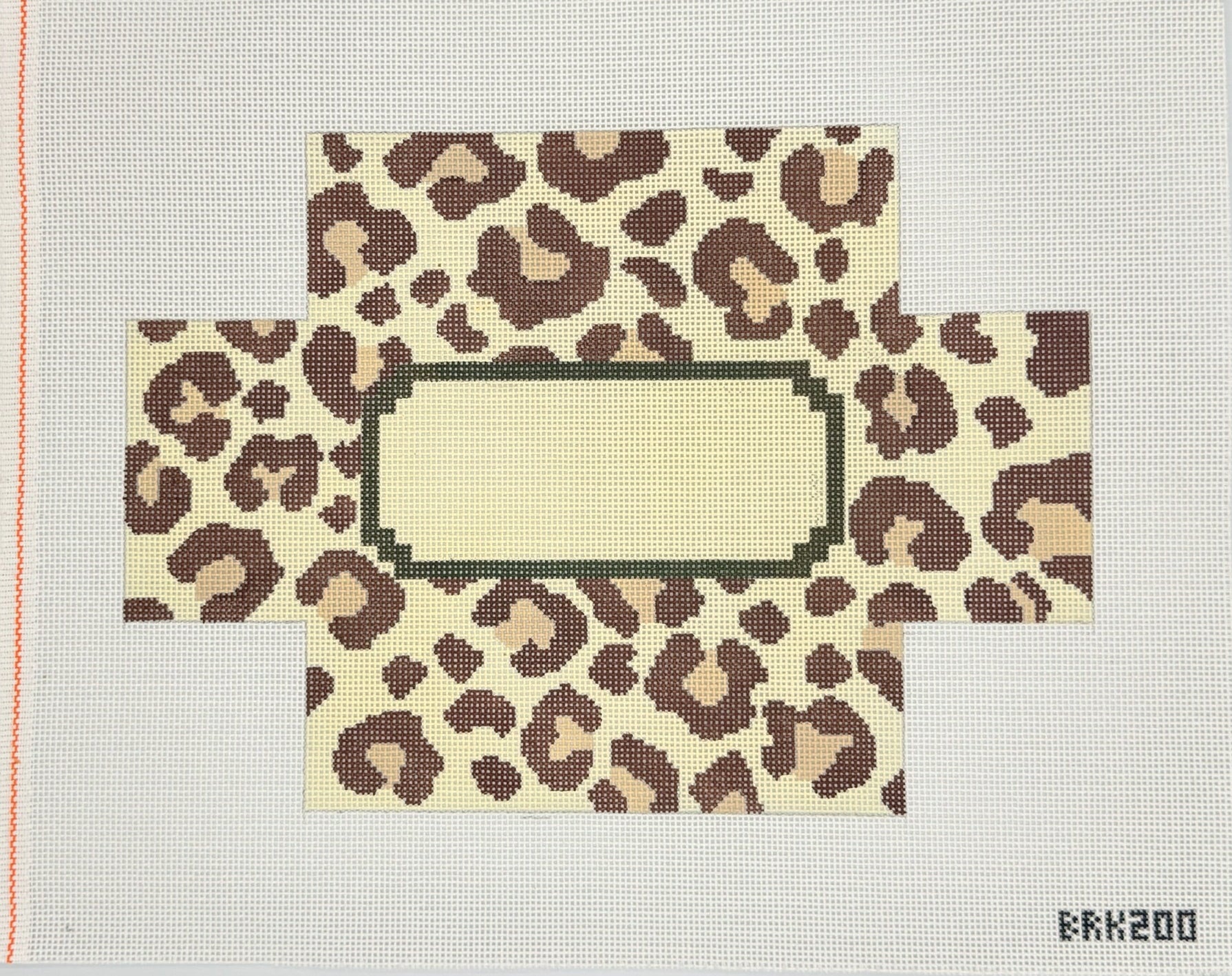 Leopard Print Brick Cover Canvas