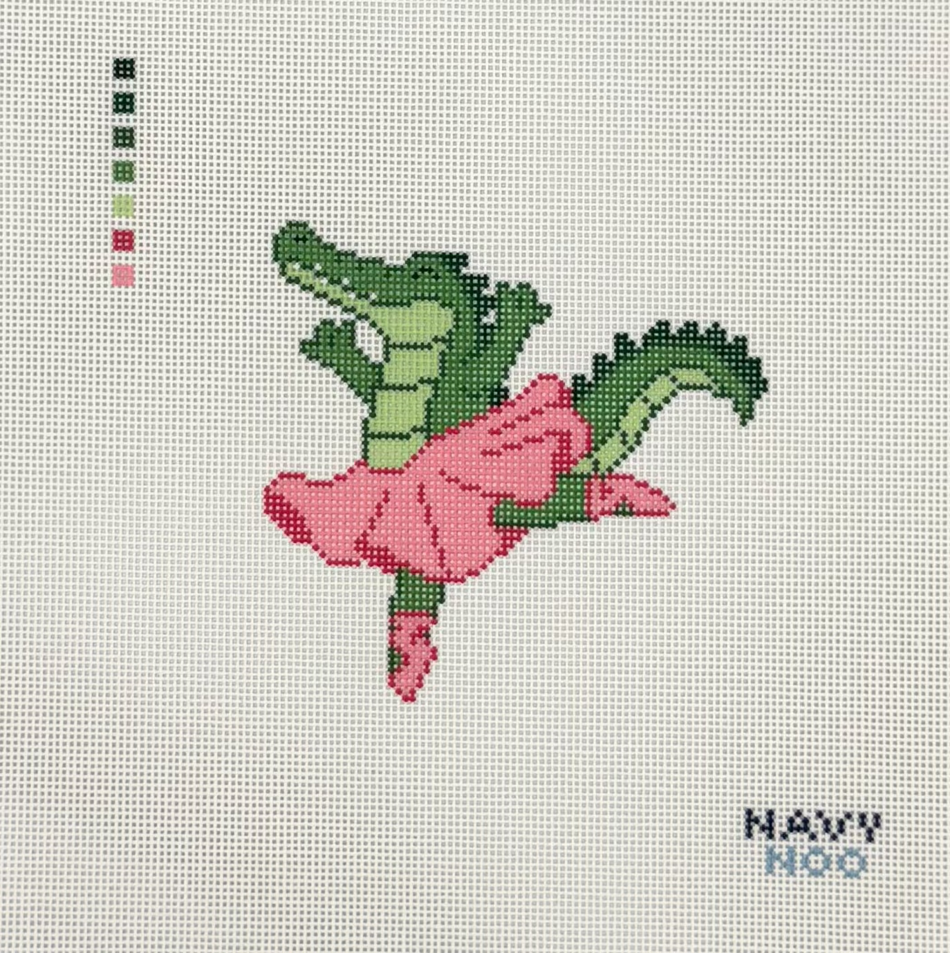 Ballerina Alligator Canvas