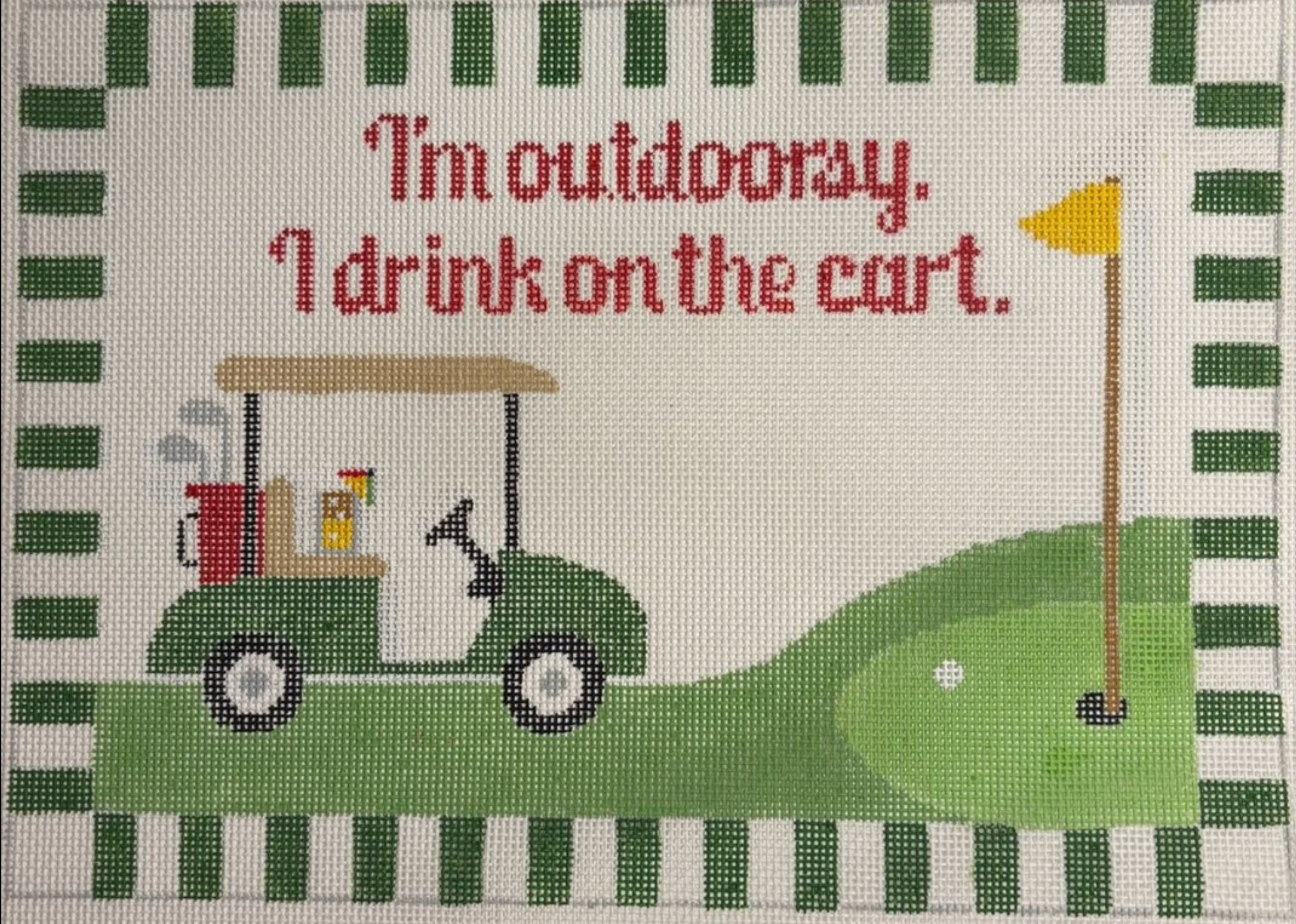 Im Outdoorsy Cart Canvas