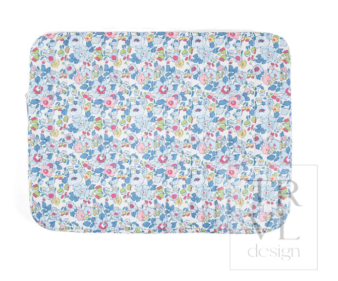 Quilted Laptop Sleeve - Bridgehampton Floral