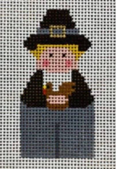 Pilgrim Boy Angel Printed Canvas