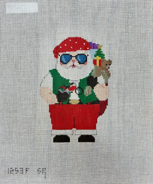 Motorcycle Santa