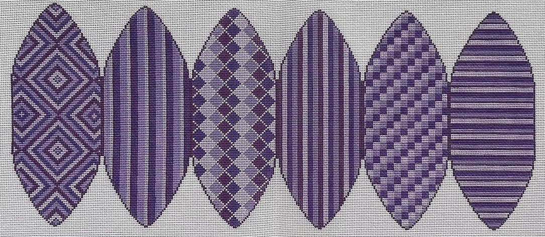 7 in Pumpkin Purples Canvas