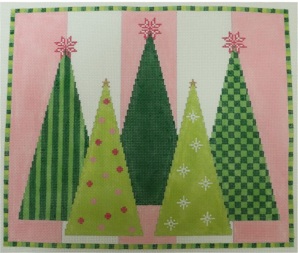 Christmas Trees Canvas