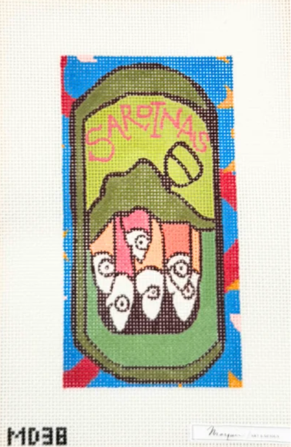 Sardine Ornament Canvas